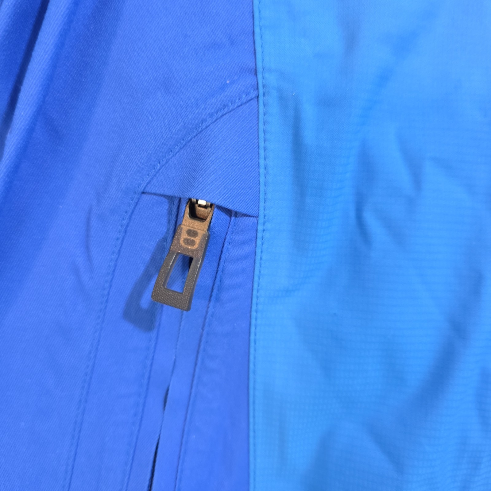 LL BEAN Men’s Large 3-in-1 Jacket w/ Hideaway Hood Blue XL