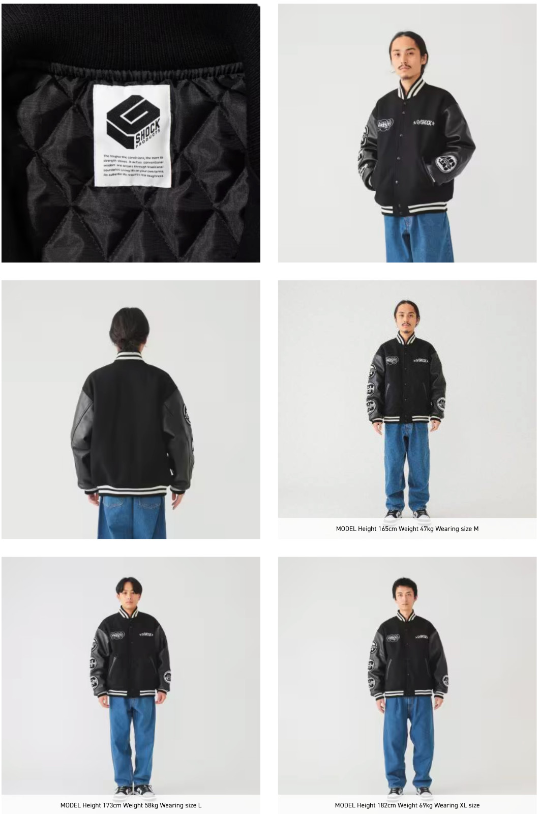 Casio G-SHOCK 40th Anniversary Award Varsity Jacket LE 40pc. Size L US-Seller
