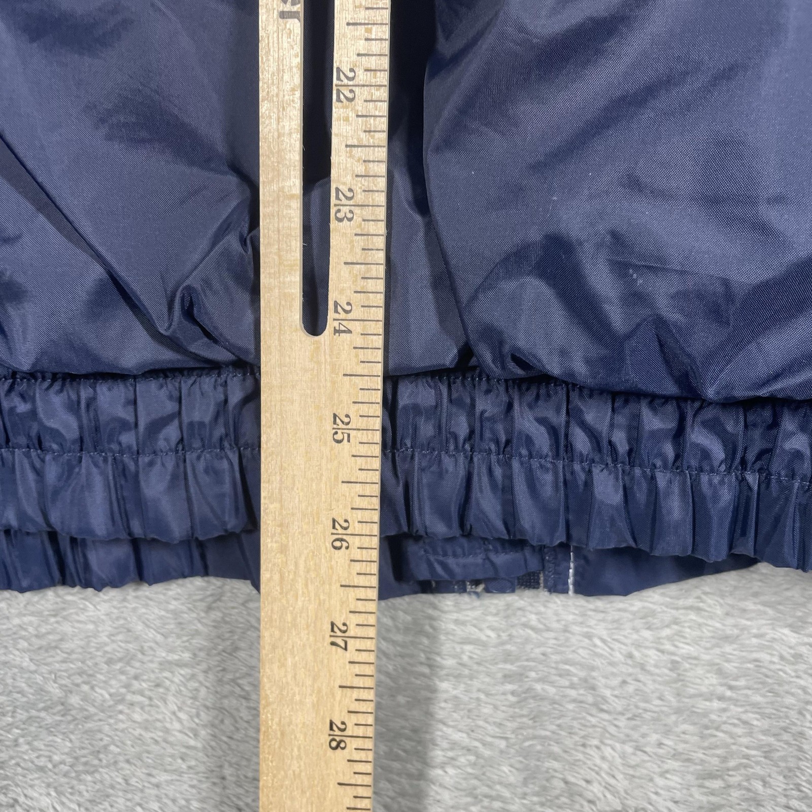 Vintage United States Navy Jacket Mens XL Blue Oarsman 913 Eagle Windbreaker 90s