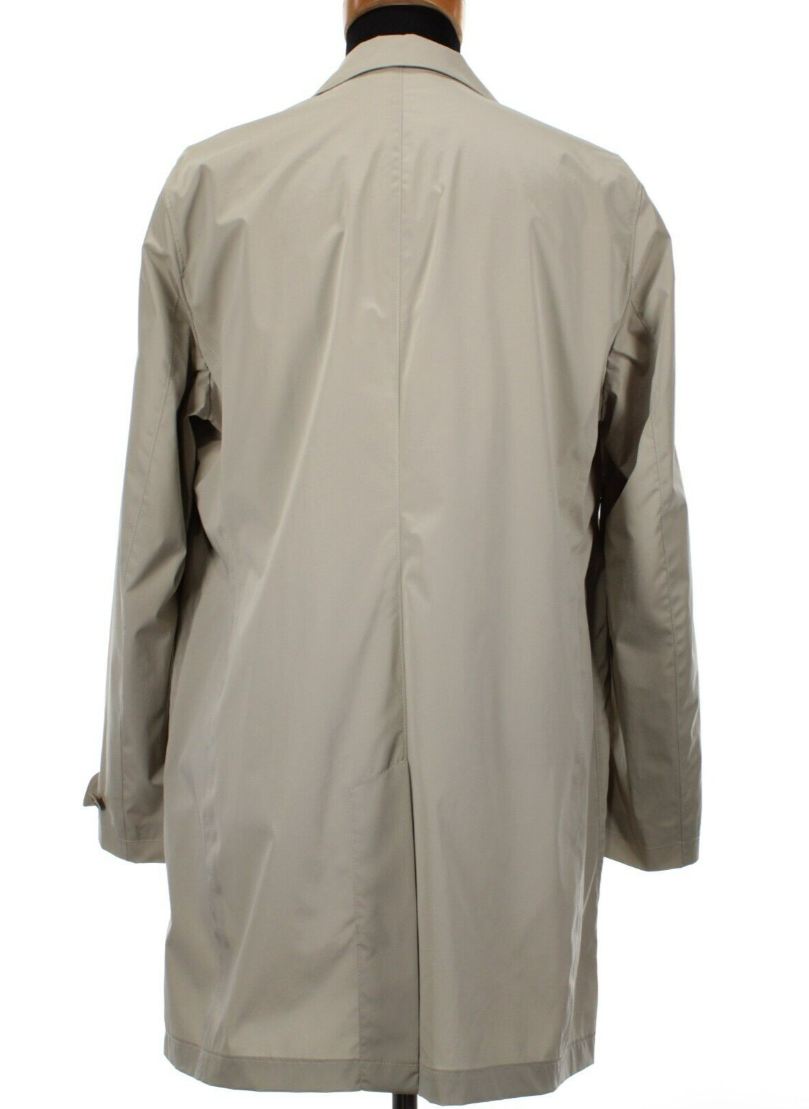 Schneiders NWD Button Front Top Coat Size 54 (44 US) In Solid Beige