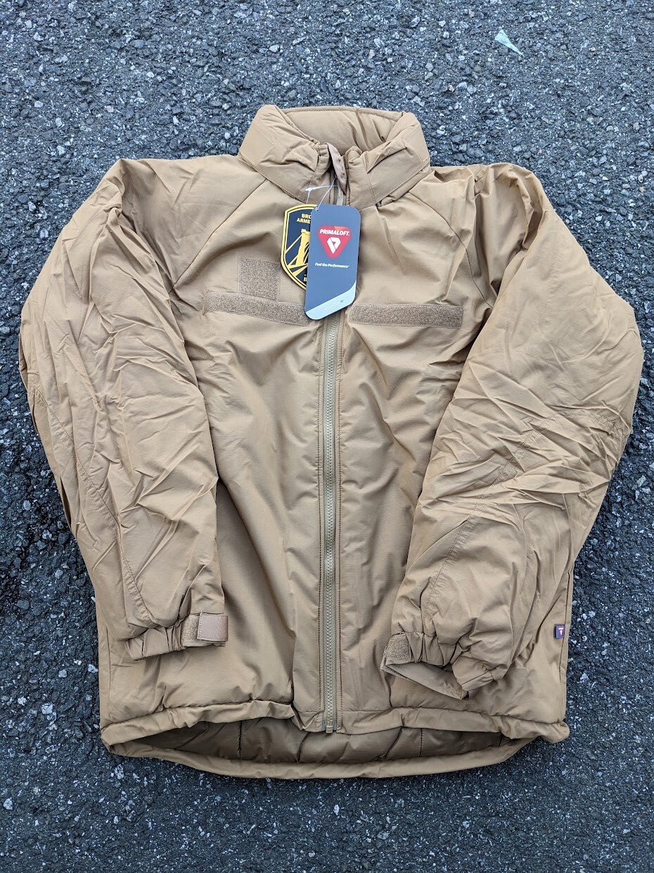 Gen 3 Level 7 PCU ECW PrimaLoft Cold Weather Coyote Parka Jacket RUN BIG