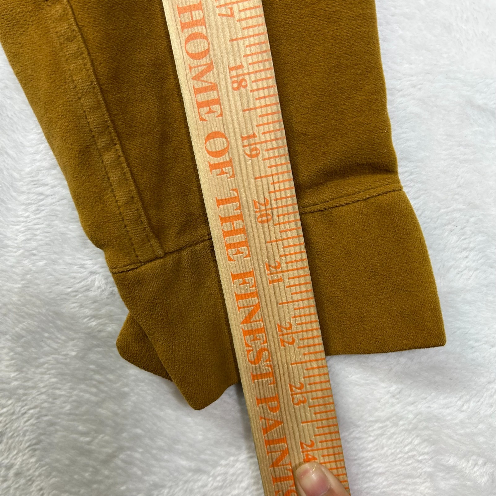 VTG Campus Rawhide Lacer Shirt Jacket Men Brown Lace Up Western USA Made – Small