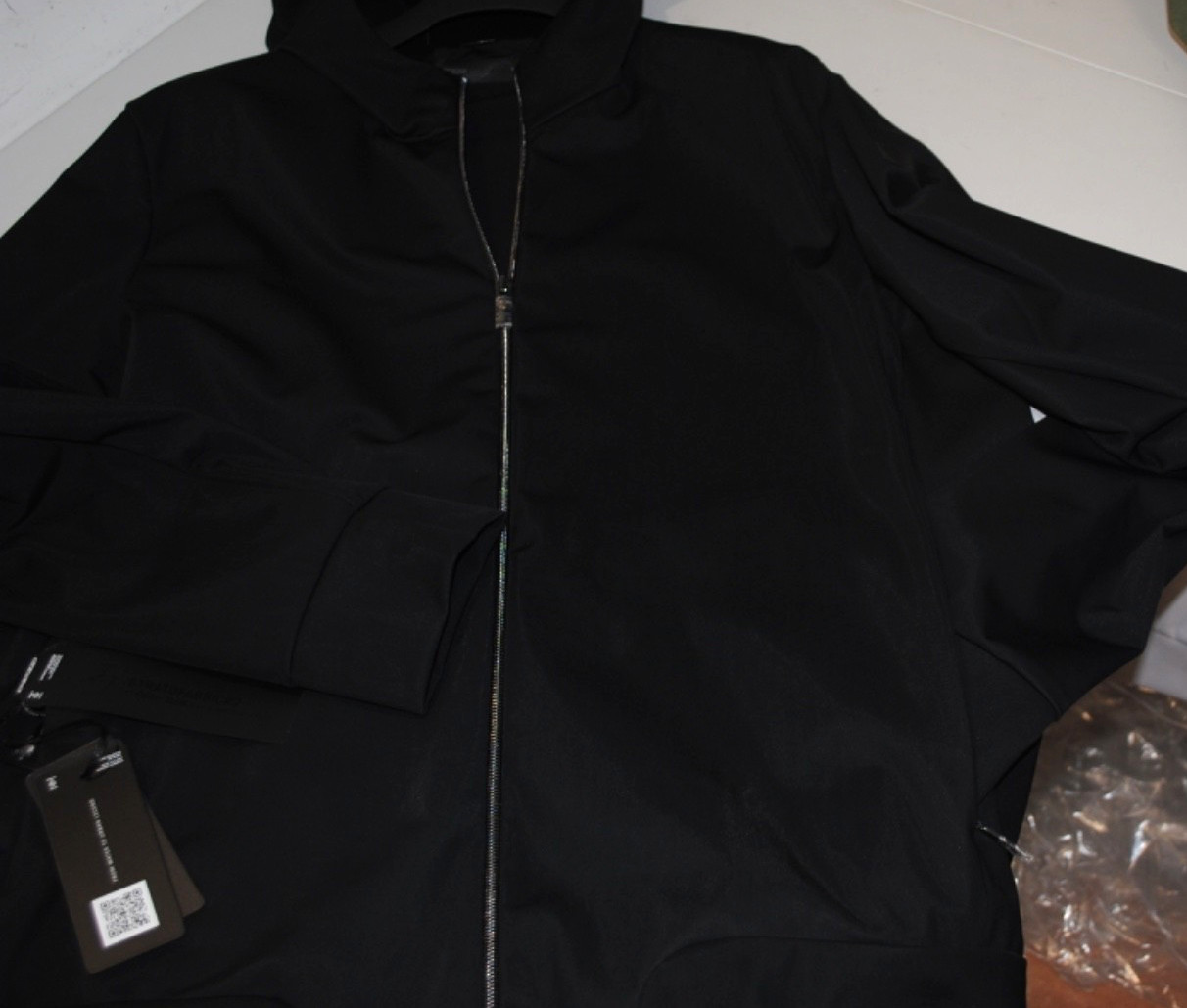 RRD ROBERTO RICCI DESIGN SUPERFLEX JACKET SIZE 52 390.00 STRETCH BLACK