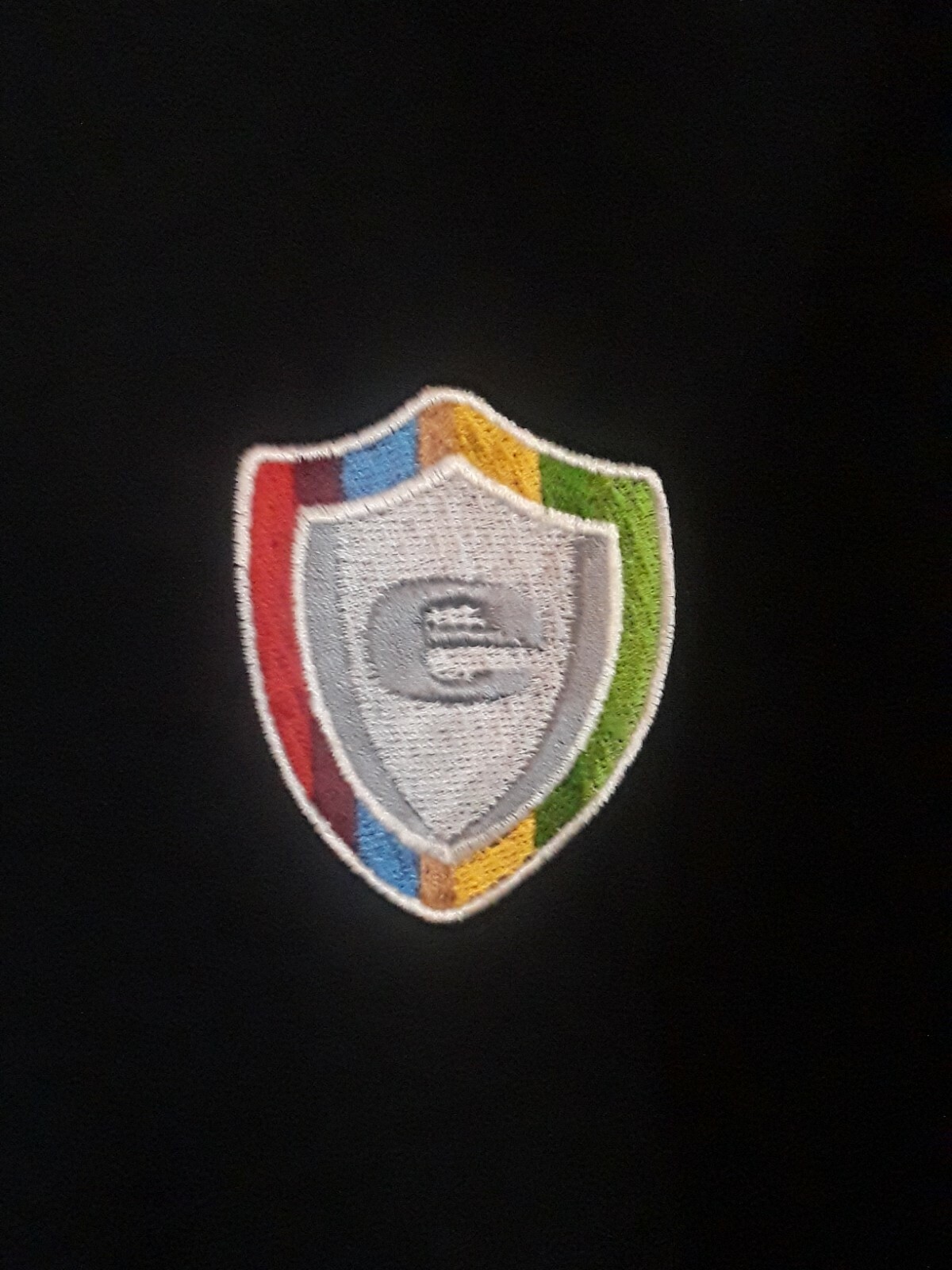 Small Employee Ebay Shield Logo Black Jacket Full Zip buyer protection Unisex