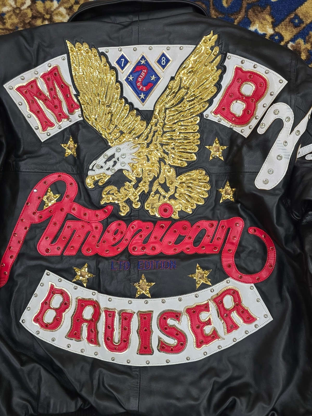 Pelle Pelle American Bruiser Jacket Men’s M Pre-Owned Genuine Leather