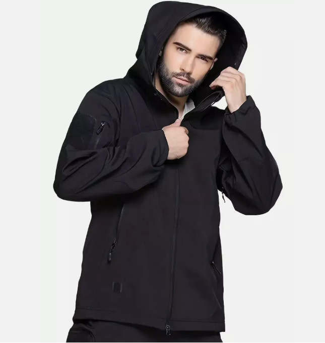 Men’s Tactical Jacket Waterproof Soft Shell Military Warm Outdoor Work Coat
