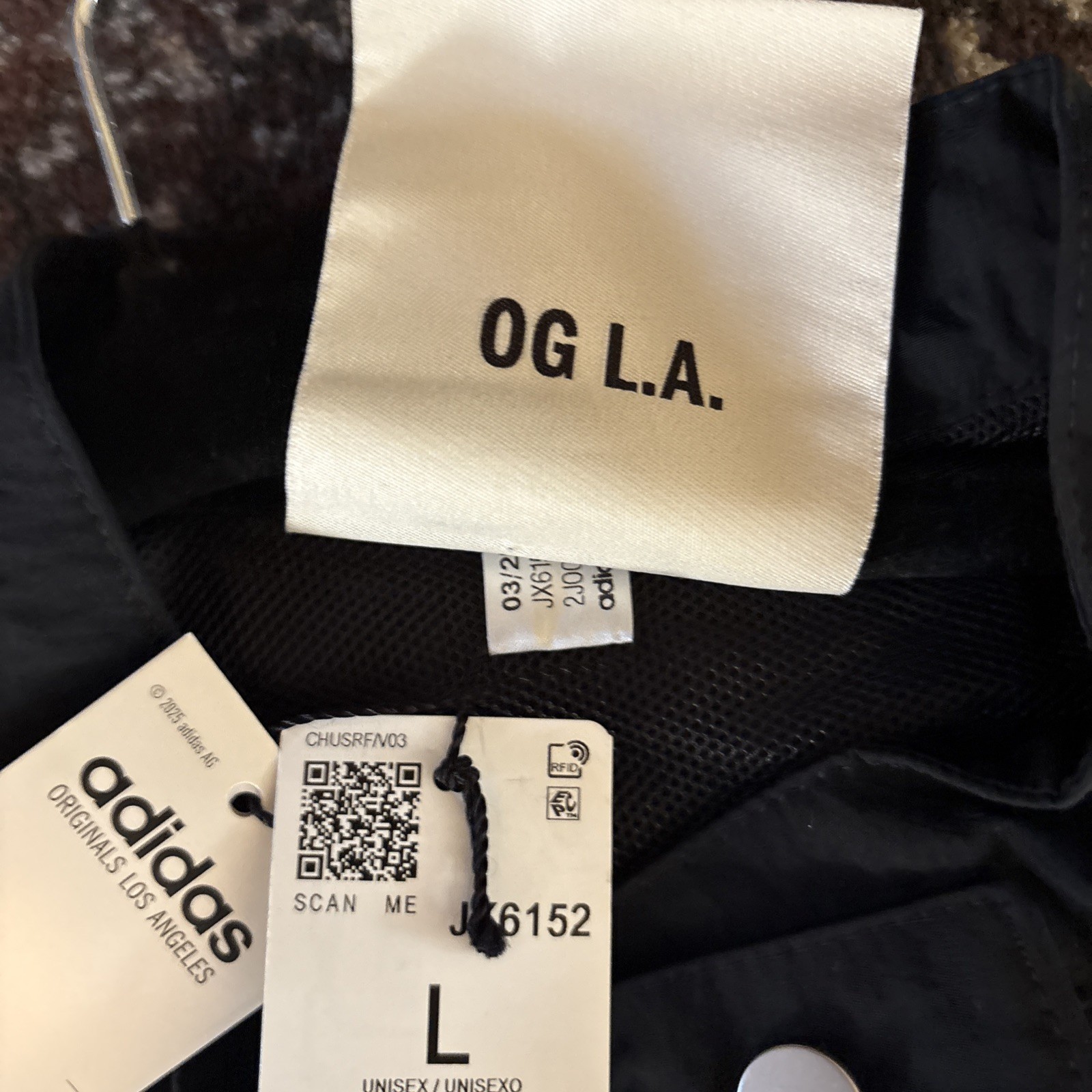 NWT adidas Originals Racer Jacket Black Full Zip Unisex SIZE Large $330 Retail