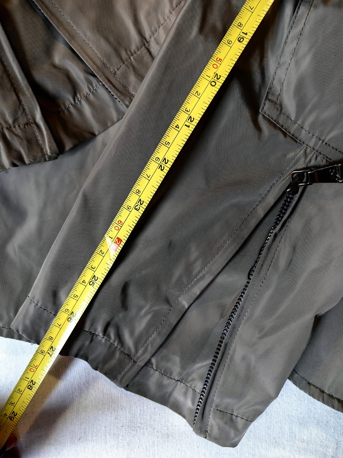 Yes-Zee Men Jacket/Coat size 2XL Fit US L-XL Gray Polyester Urban Chic