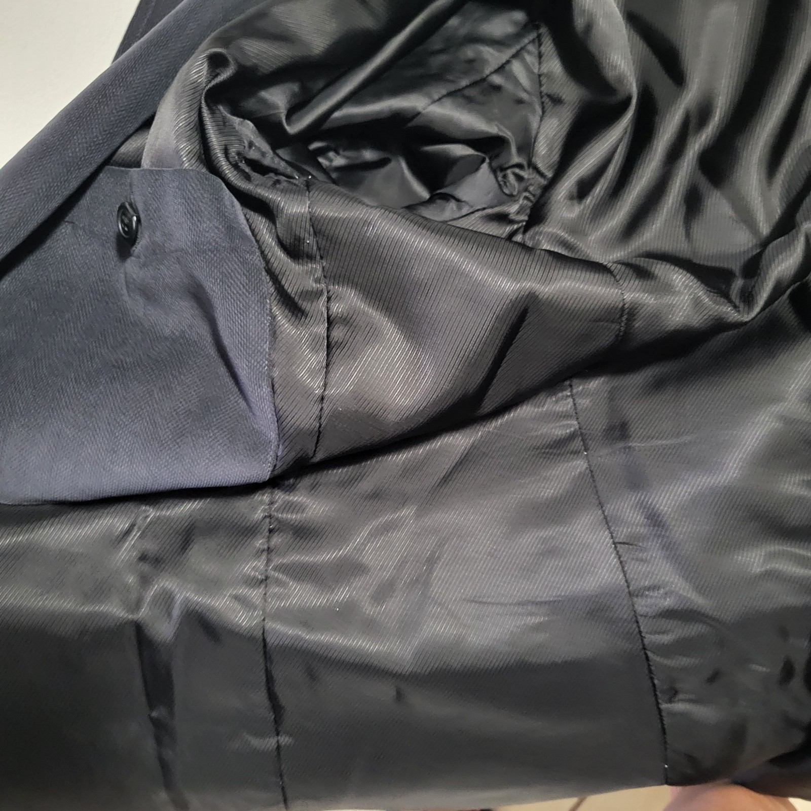 Ermenegildo Zegna Men’s Luxury Sport Coat Jacket Made in Italy Sz XXL/56 Black