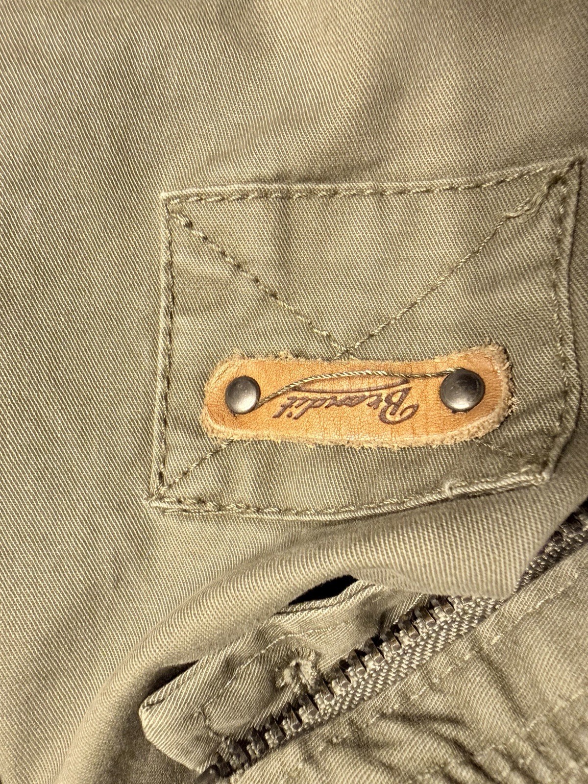 Brandit Britannia Olive Green Military Field Jacket