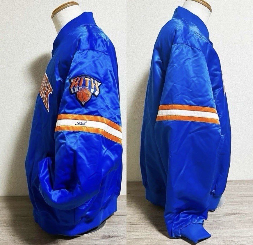KITH New York Bomber Jacket Blue Size XL Men’s Japan Seller