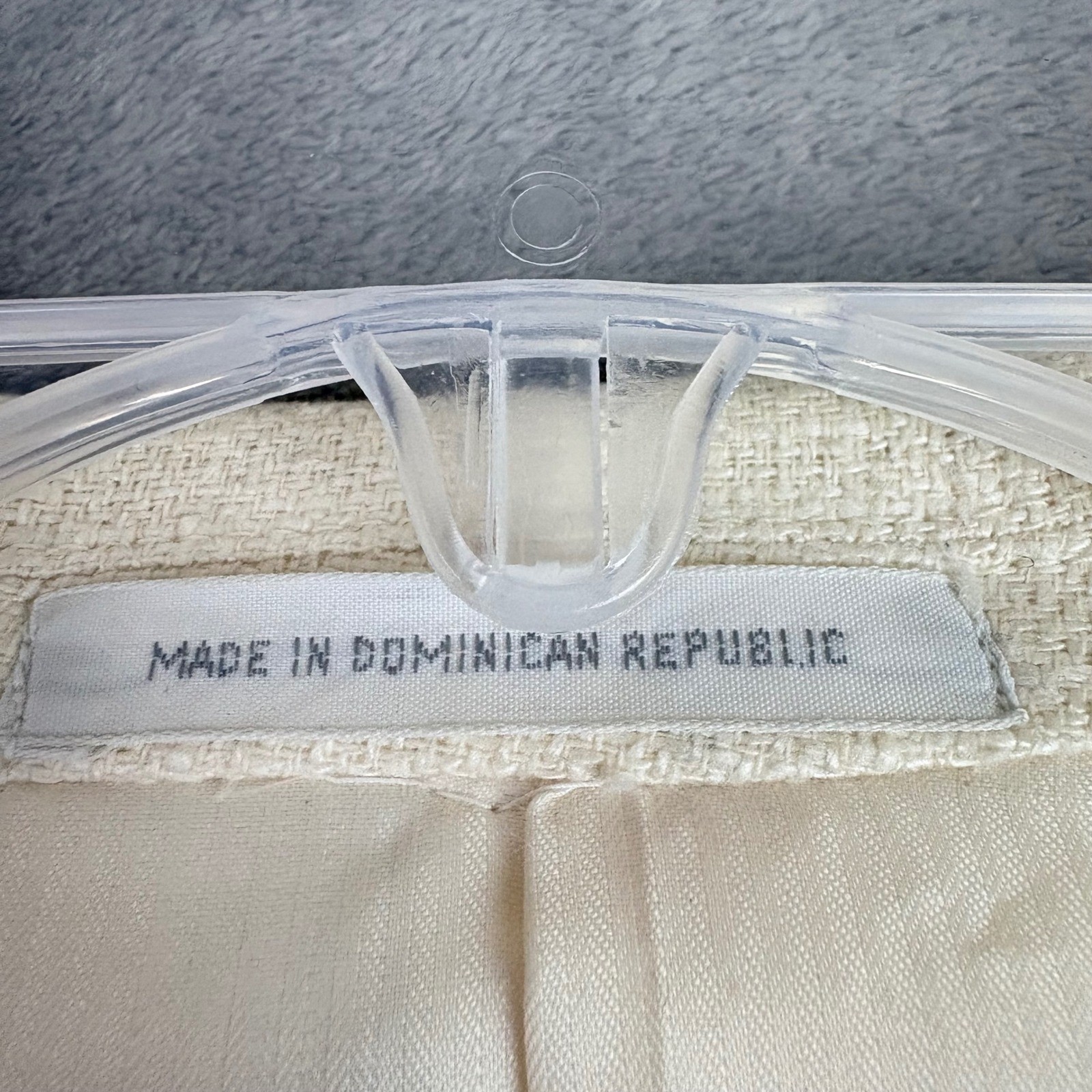 C&R Clothiers Mens 50R Off-White Raw Silk Blazer Two Button Sport Coat **Flaw