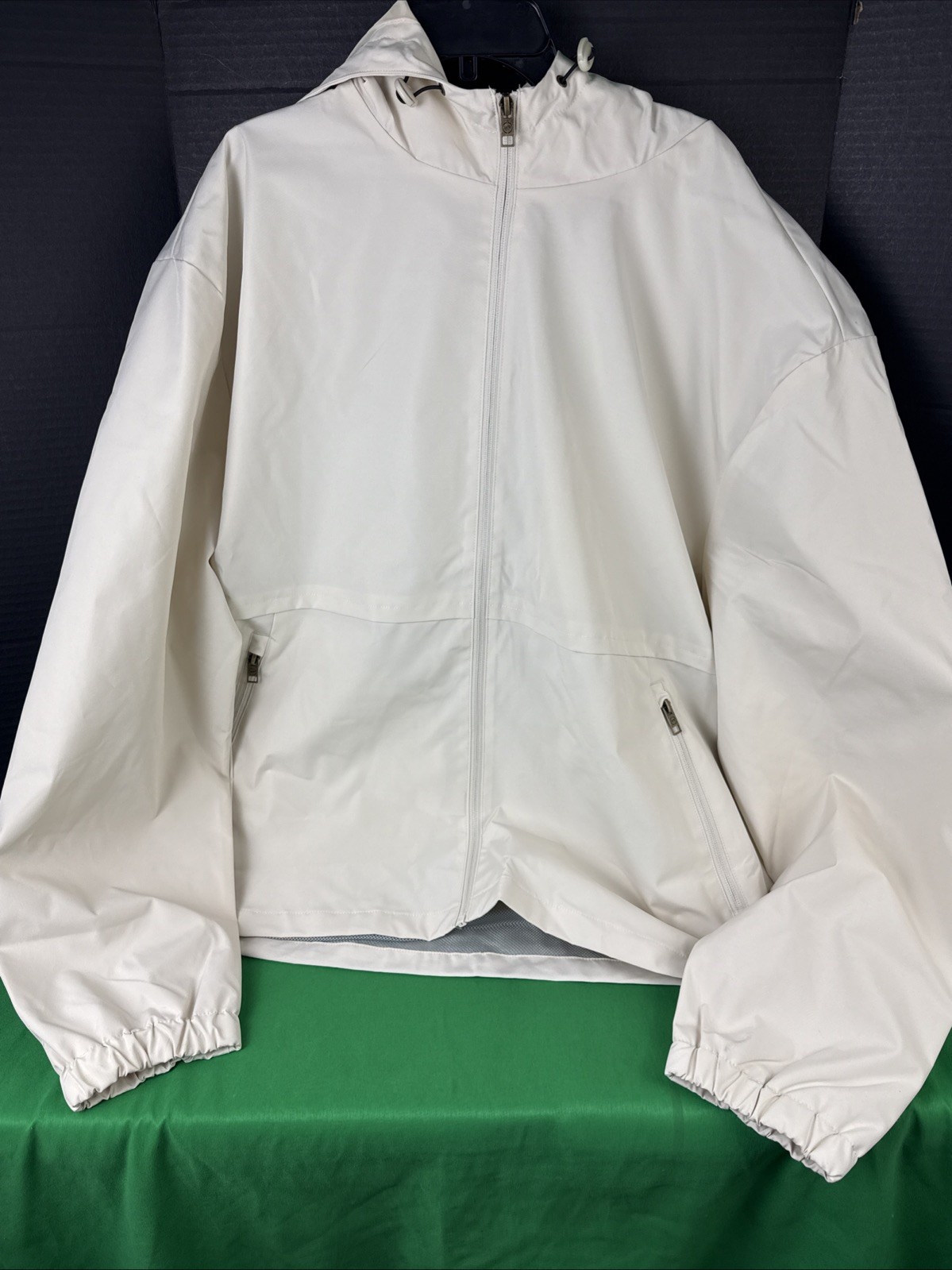 WP Weatherproof Men’s Rain Jacket Size XXL Khaki