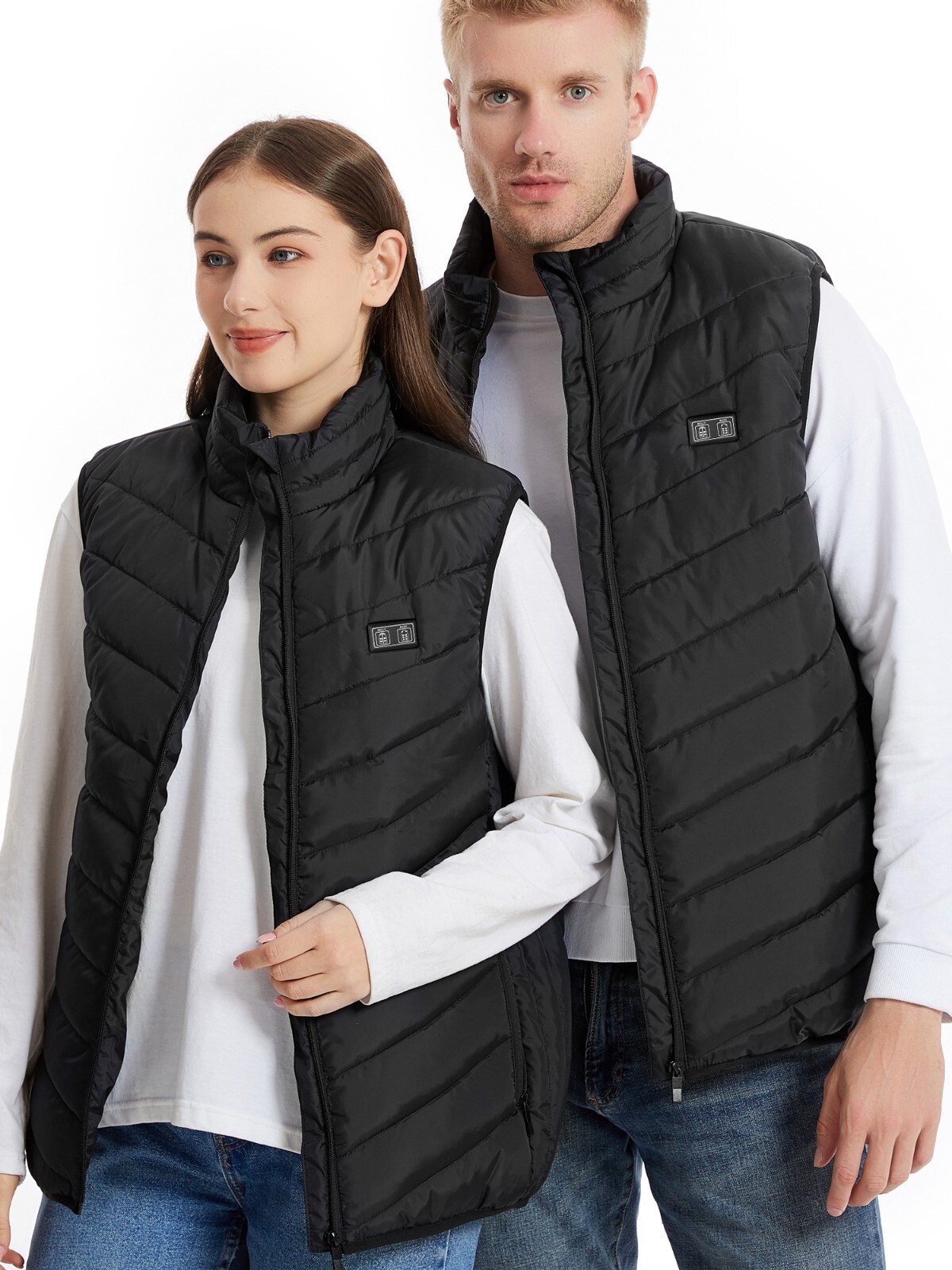 USB Heated Winter Vest for Men&Women- 9-Zone Thermal Jacket Ideal Christmas Gift