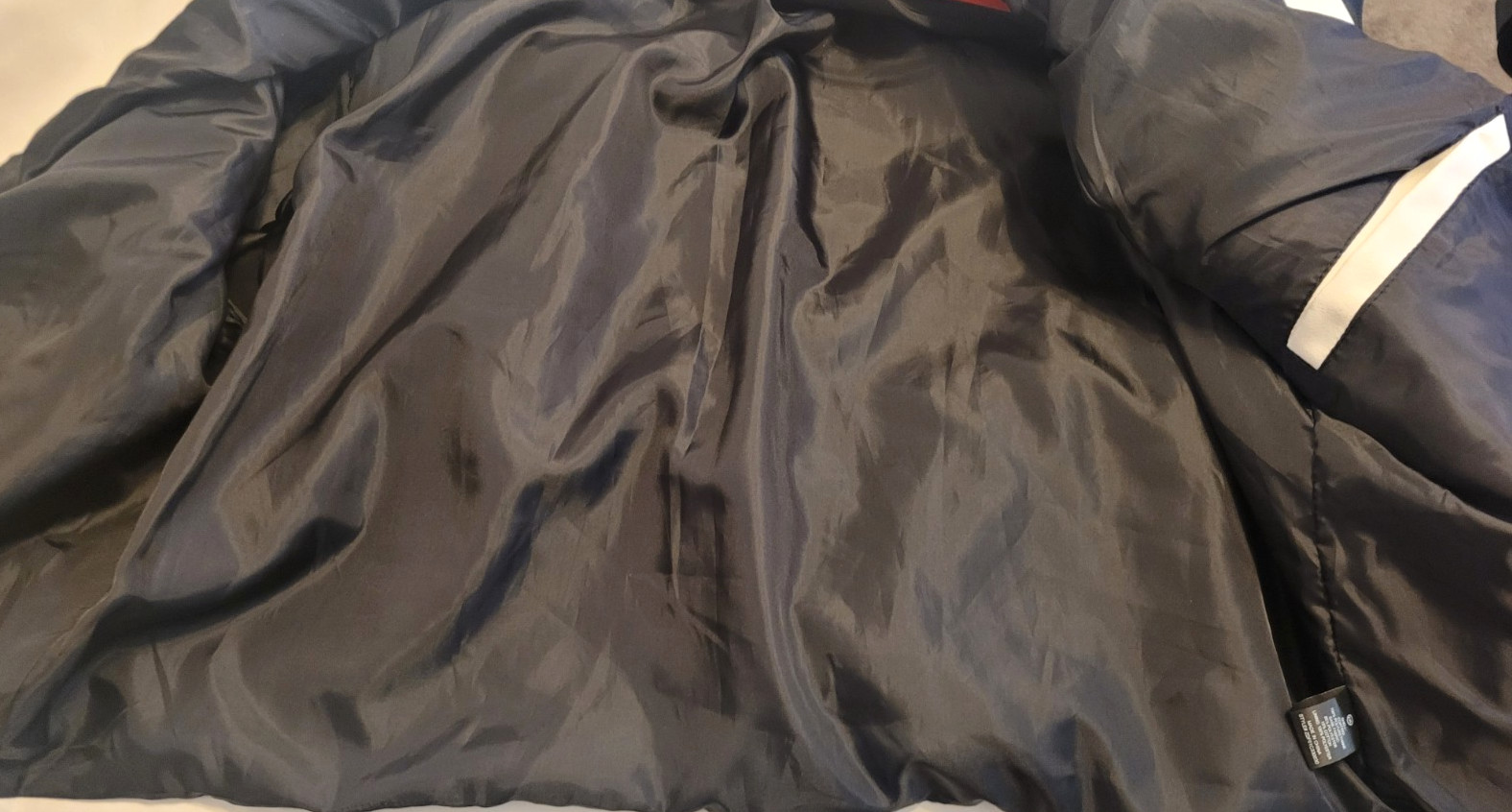 Nova men Black and White Pleather Coat, Size 2XL (XXL) – New without Tags!!
