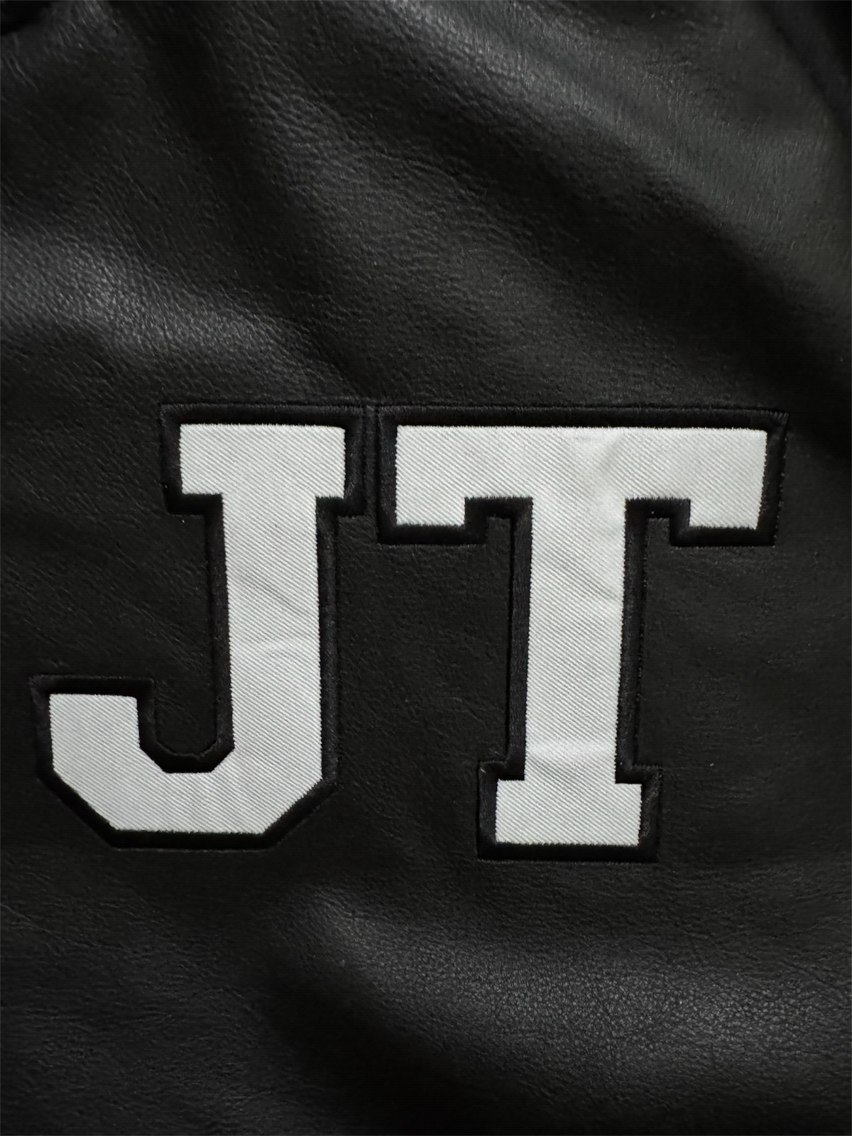 Men’s Black Yankees Leather Hoodie Handmade Genuine Lambskin Leather NY Jacket