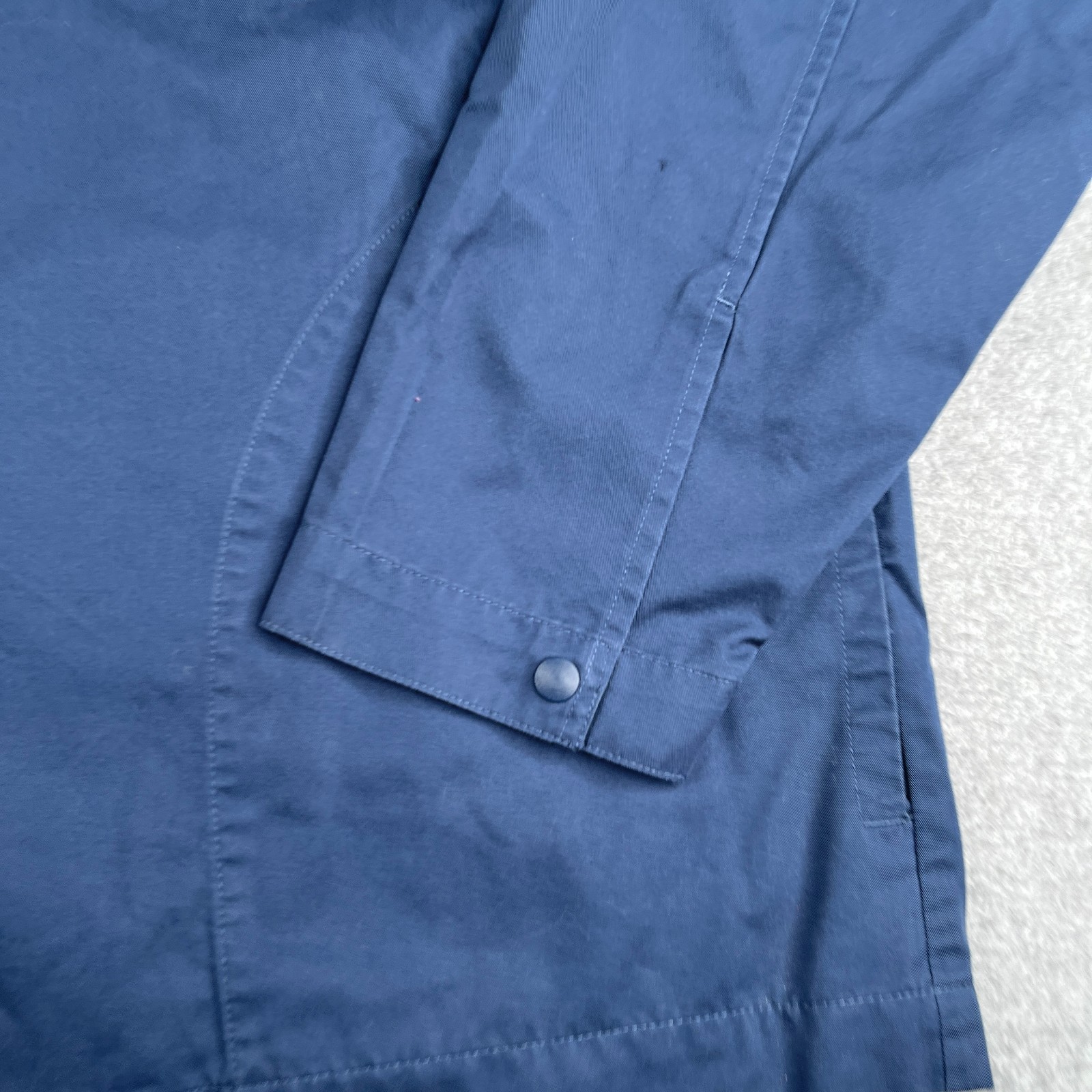 Dockers Shirt Jacket Mens XL Navy Blue Snap All Season Tech Pocket New NWT