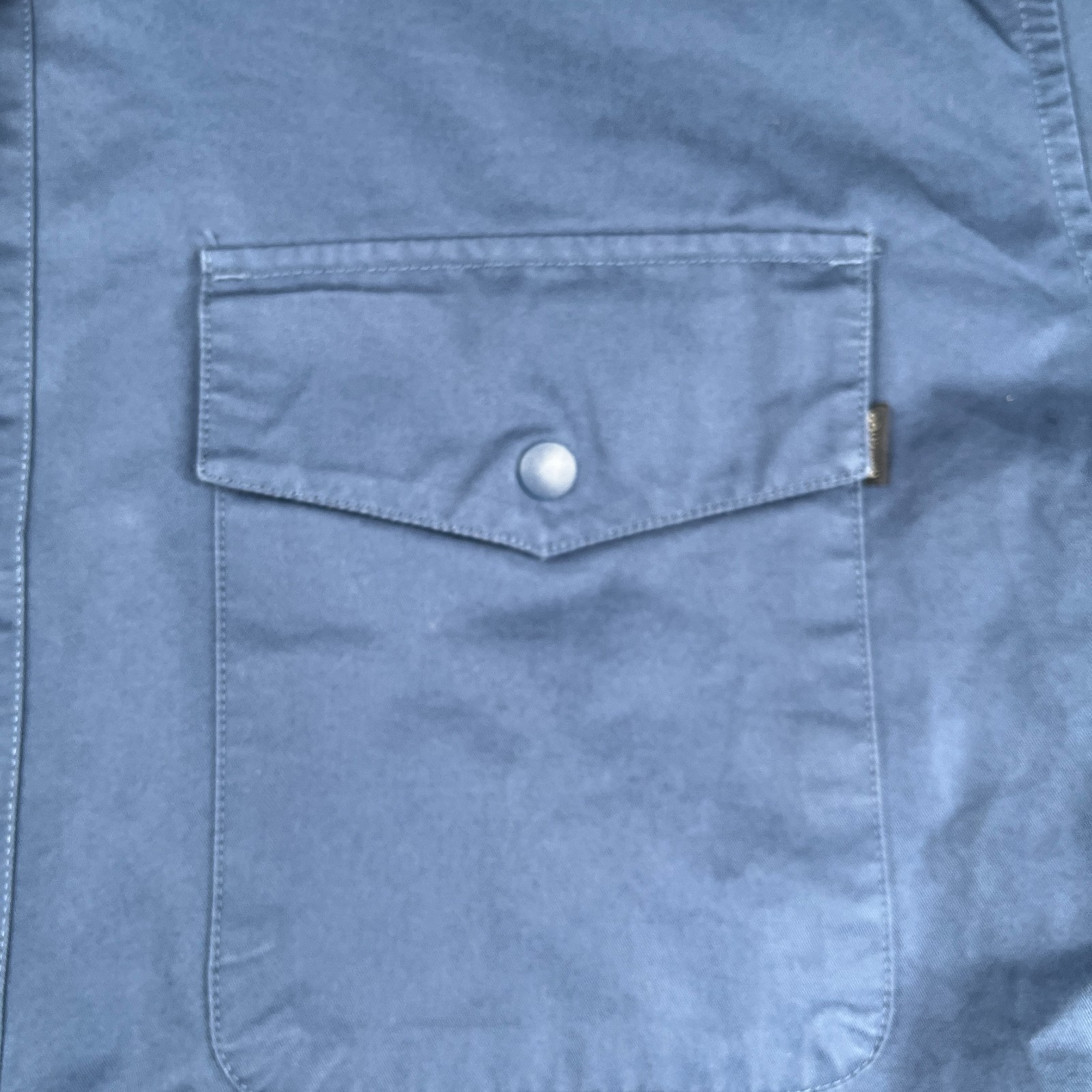 Dockers Shirt Jacket Mens XL Navy Blue Snap All Season Tech Pocket New NWT