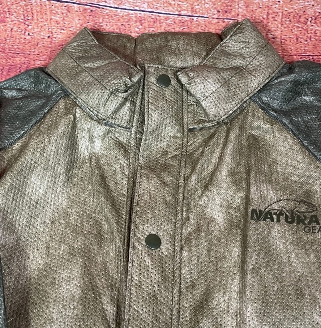 Natural Gear Polypropylene Camo Rain Jacket Size XL