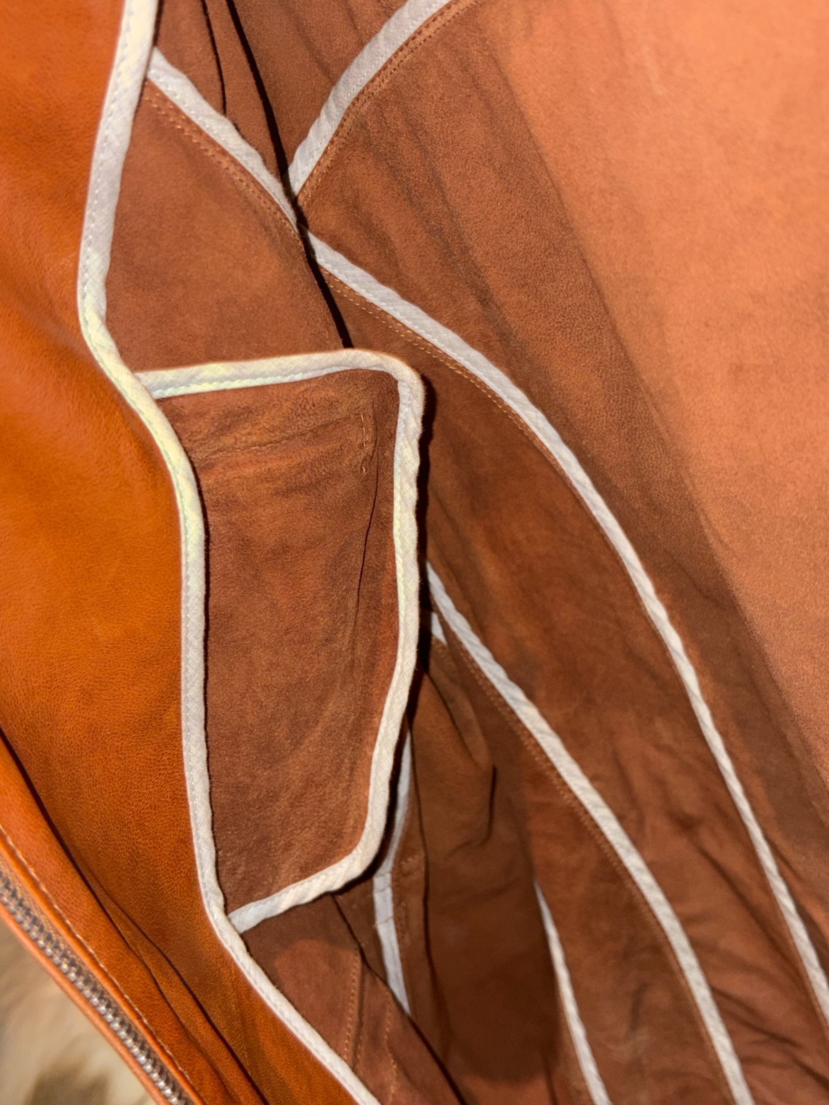 Brunello Cucinelli AUTHENTIC Collector’s Brown Leather Jacket