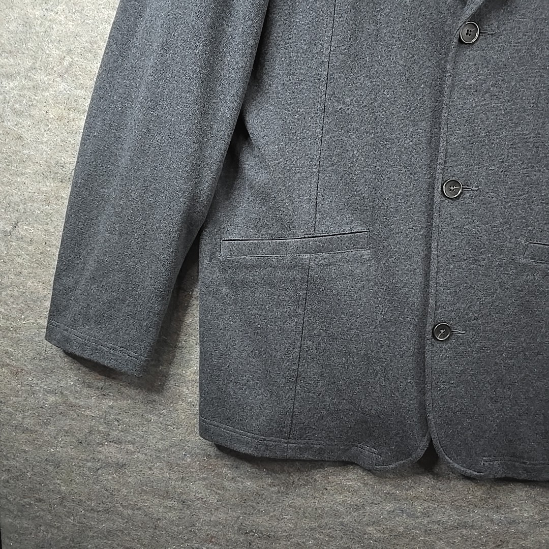 ExOfficio Marco Sport Coat Jacket Gray 3 Button A712 Cotton/Poly/Spandex