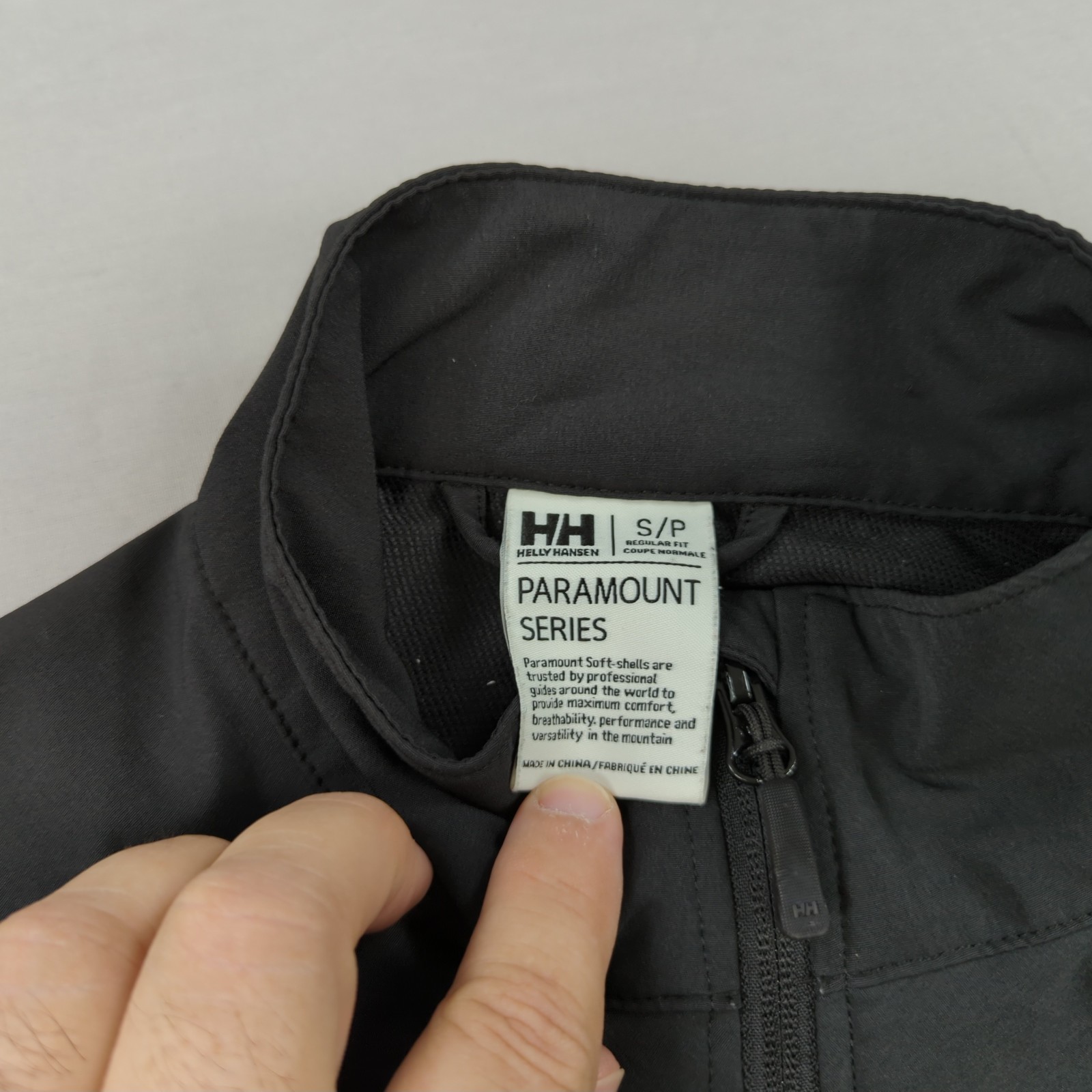 Helly Hansen Jacket Mens Small Black Paramount Softshell Nood 2015 Regattas