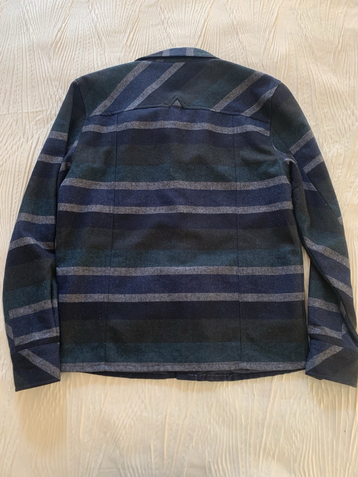 ZAK Los Angeles Wool Blend fully lined shirt jacket / shacket, size small