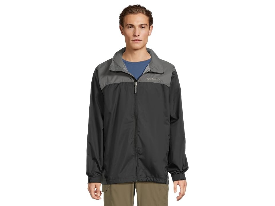 Columbia Men’s Glennaker Lake II Hooded Rain Jacket, Waterproof Nylon, Packable,