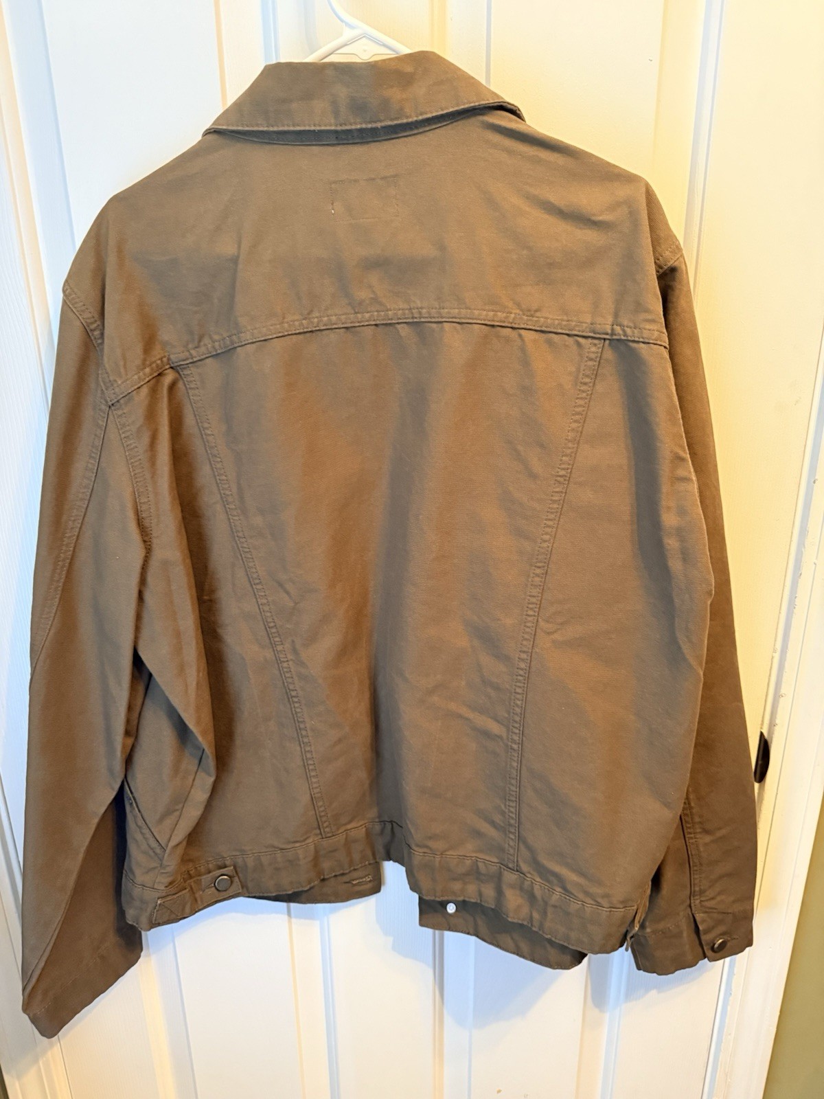 Tecovas Western Button Brown Jacket XL Men’s Short Casual Spread Collar