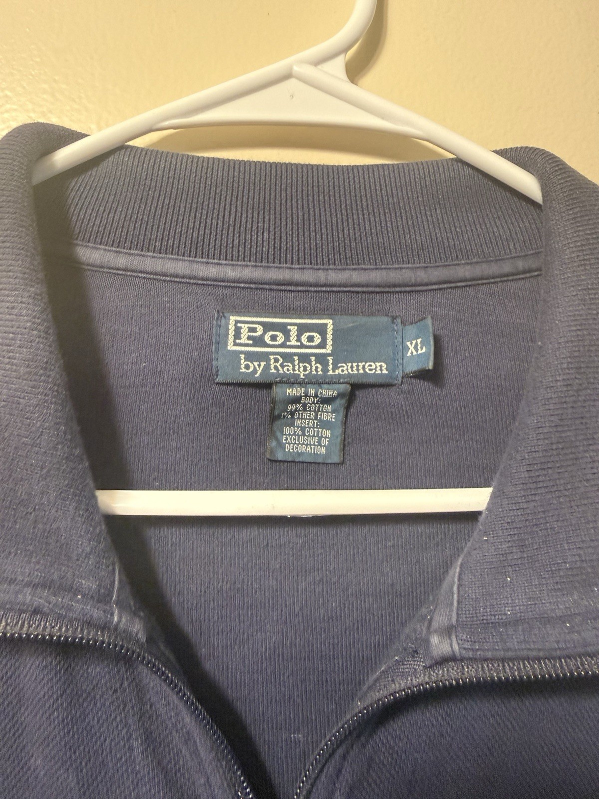 Men’s Ralph Lauren Polo Sweat, Jacket, Xl