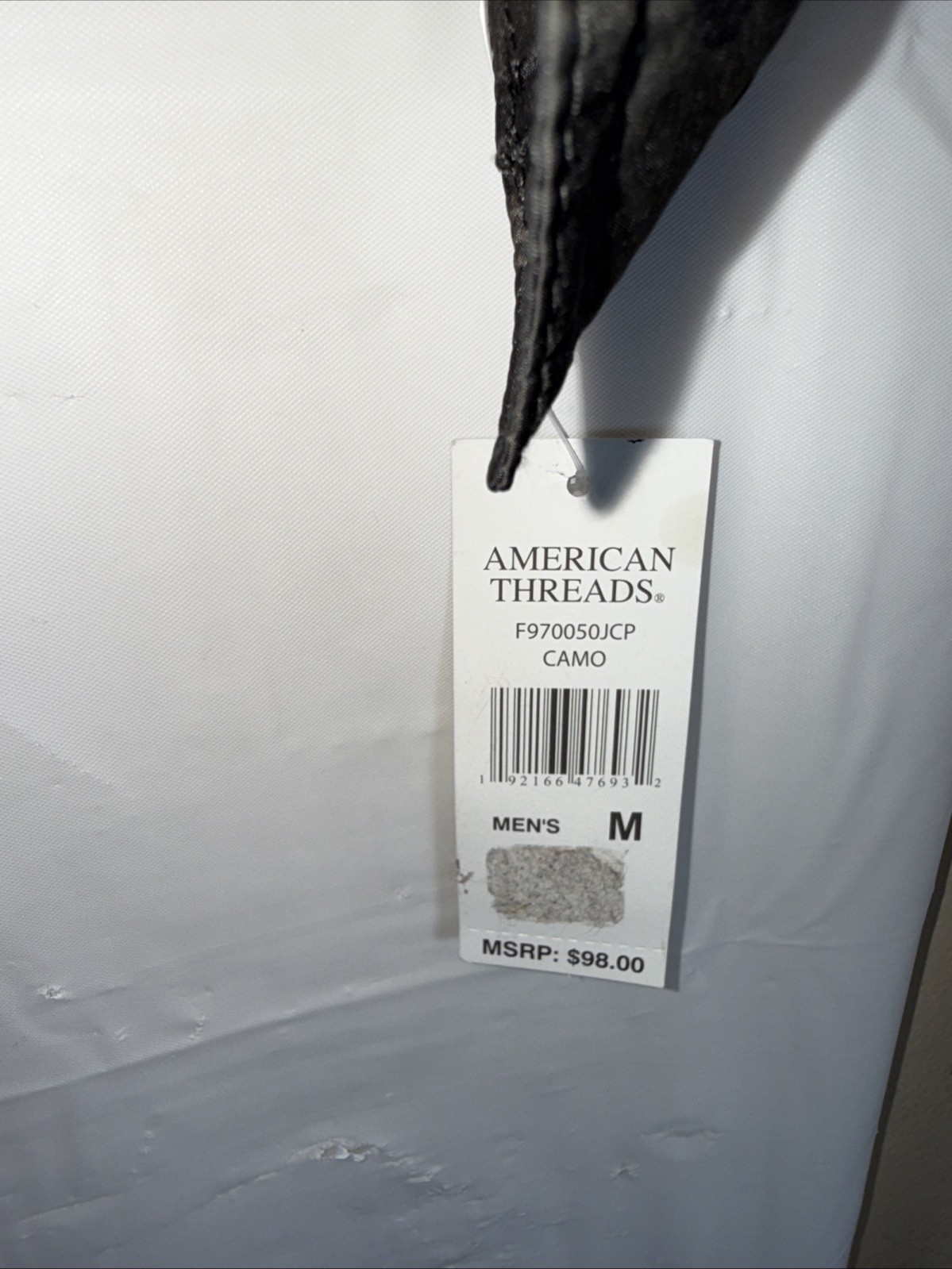 American Threads Camo Jacket Men’s Size Medium Lightweight NWT