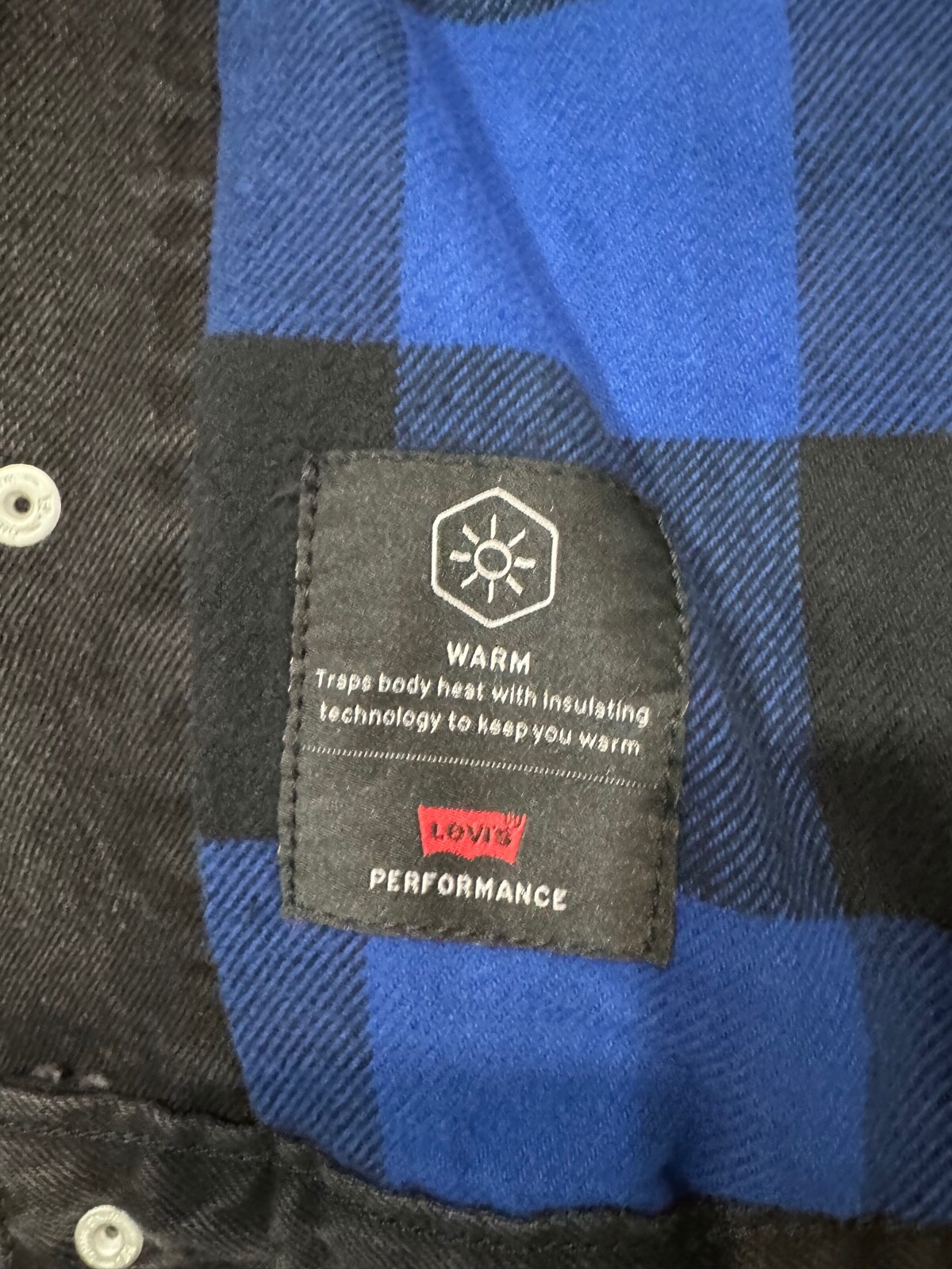 Levi’s Mens Denim Flannel Lined Trucker Jacket Zion Black 0004