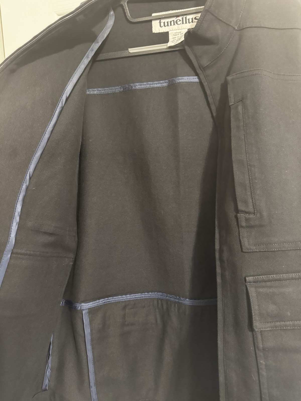 Nordstrom Tunellus Aesthetic Lightweight UtilityStealth Streetwear Black Jacket