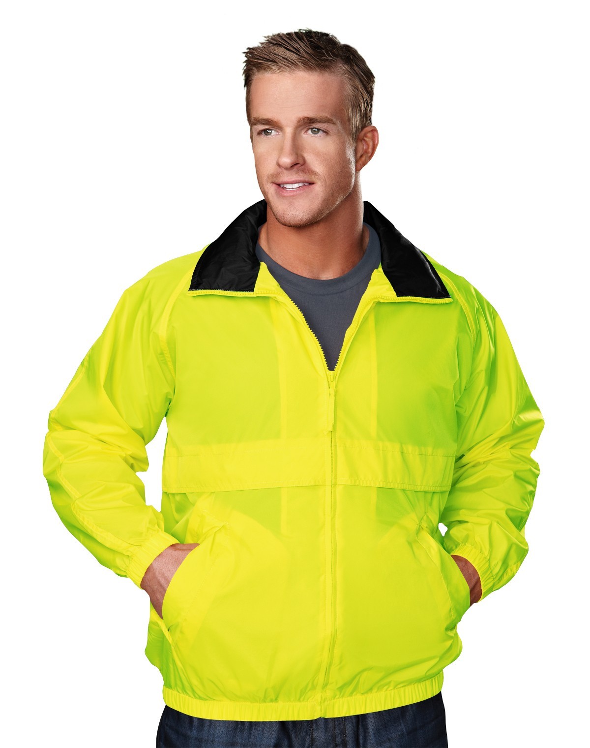 Men’s Tri-Mountain Highland 2000 Jacket Regular & Big & Tall -S to 6X Wind Coat