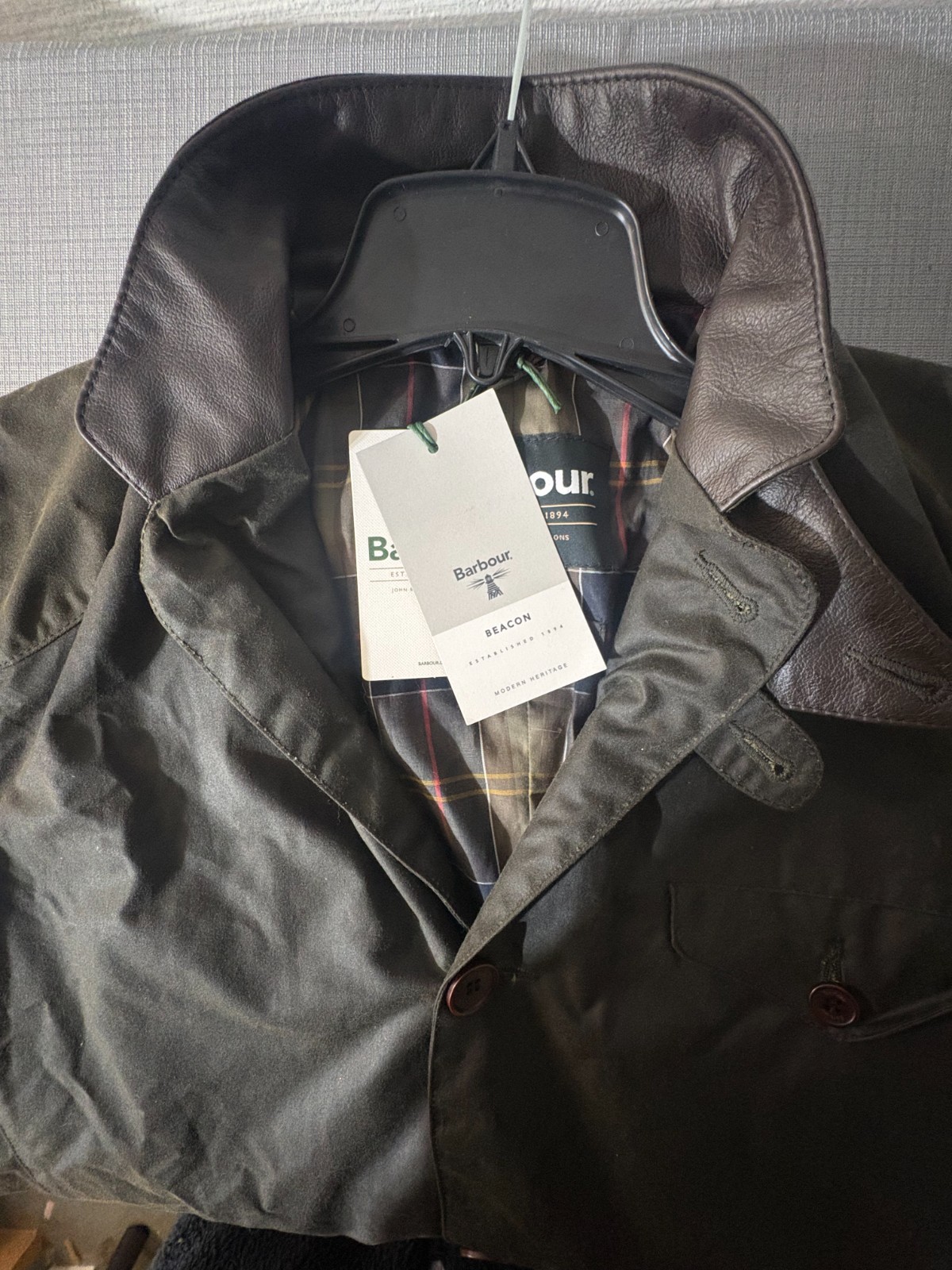 Sage ~Crafted in the UK~Barbour Classic BEDALE Waxed Jacket MSRP$495 British LUX