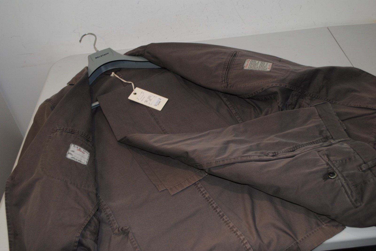 L.B.M. LUIGI BIANCHI MANTOVA COTTON DRESS 44-58 690.00 CART. BI-A26 BROWN