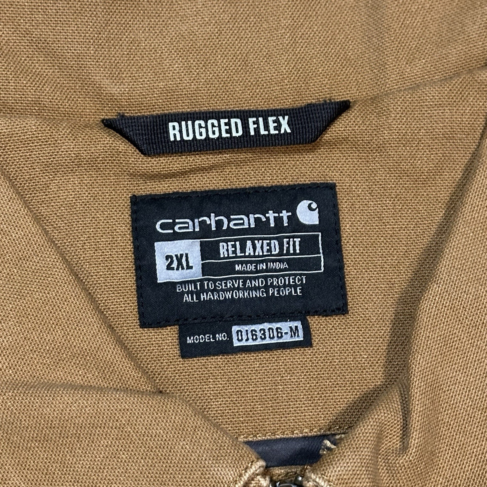 Carhartt Duck Detroit Rugged Flex 0J6306-M Workwear Jacket Men’s XXL Relaxed Fit