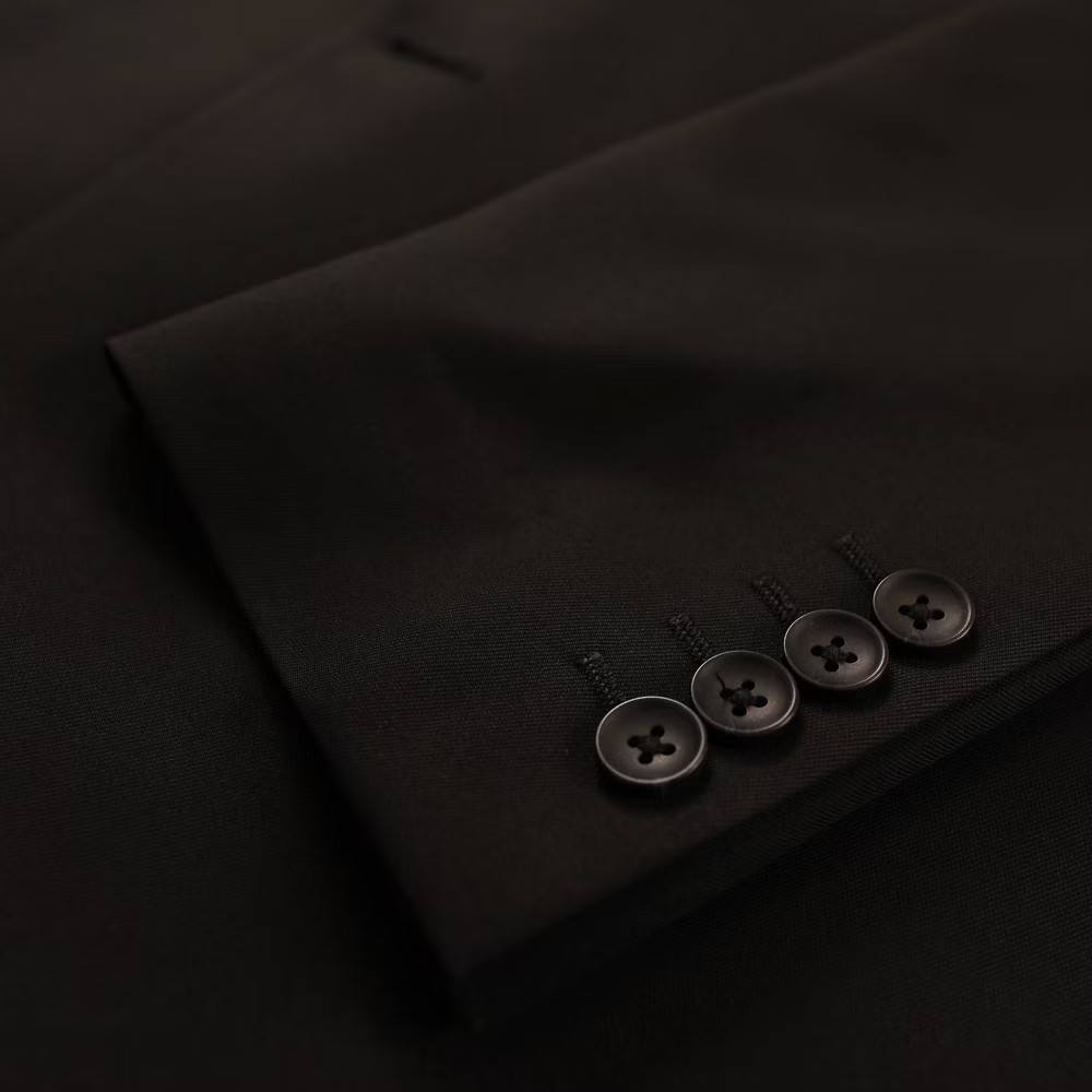 Haggar H26 Men’s Button Up Slim-Fit Suit Jacket Formal Slim Fit