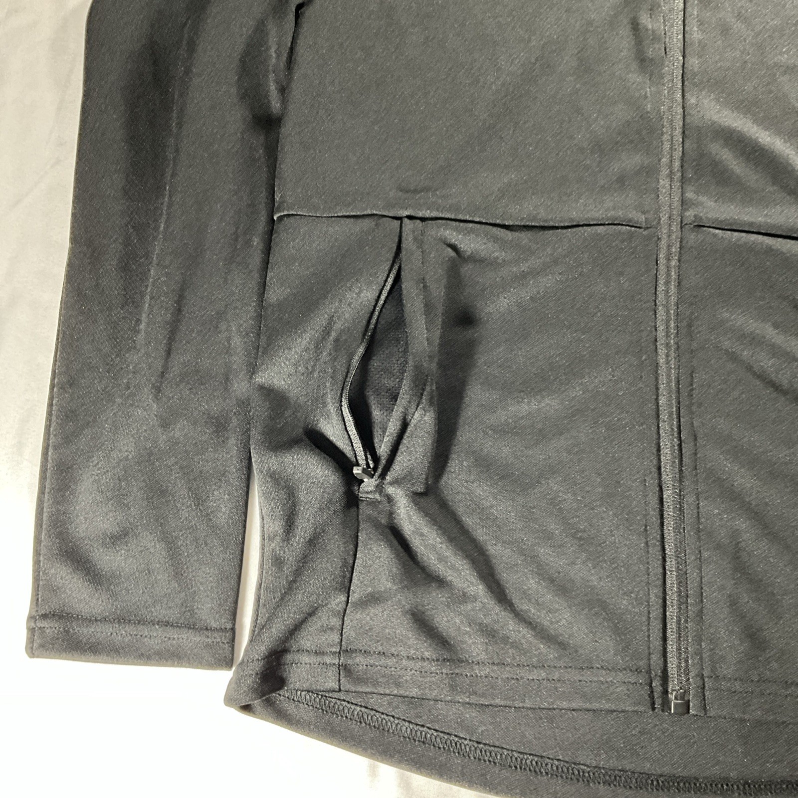 Perfect Game Apparel Baseball Full Zip Pockets Black Jacket Adult Small