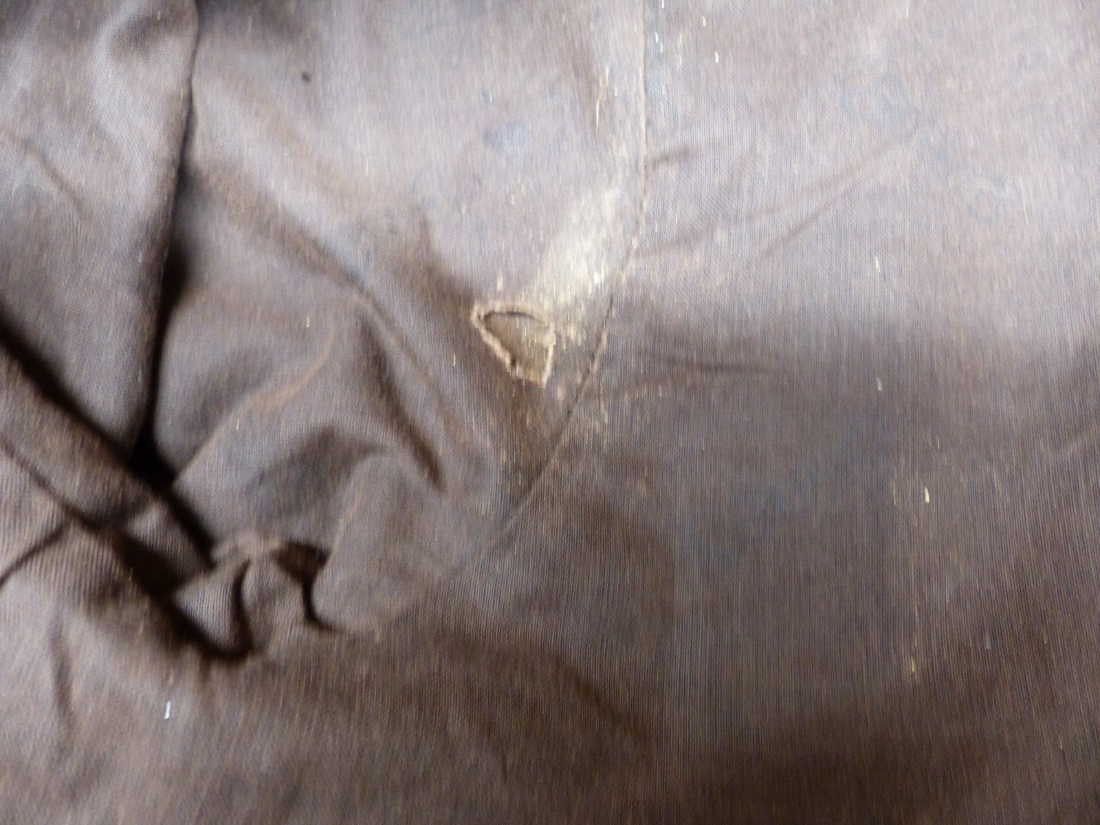 Driza-Bone : Longline Riding coat – Brown Waxed size 5 M ch 105cm – Vintage
