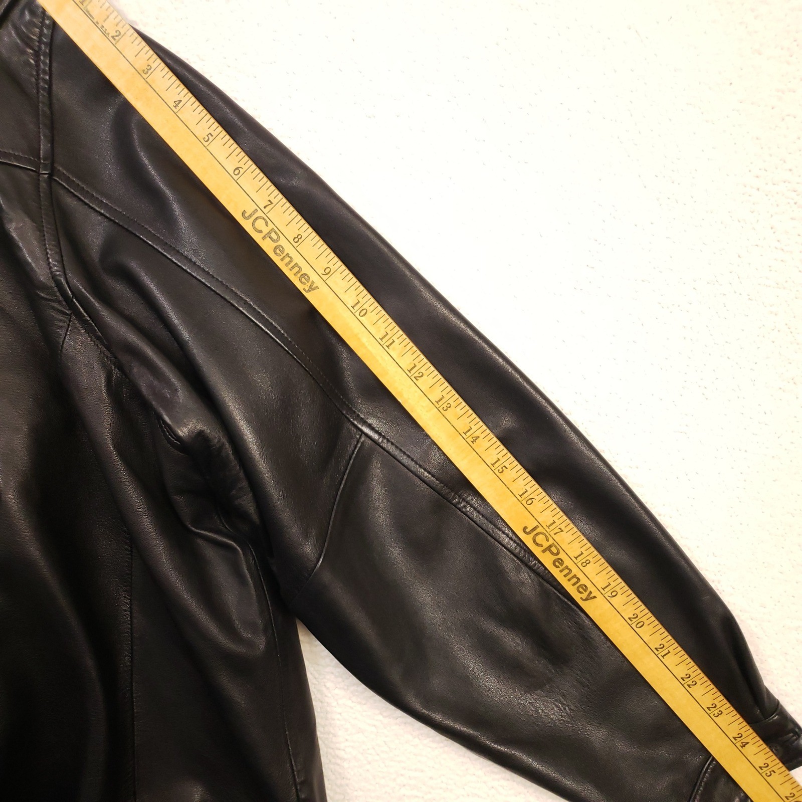 Pronto Uomo Leather Jacket Men XXL Black Full Zip Bemberg Lined Outerwear Bomber