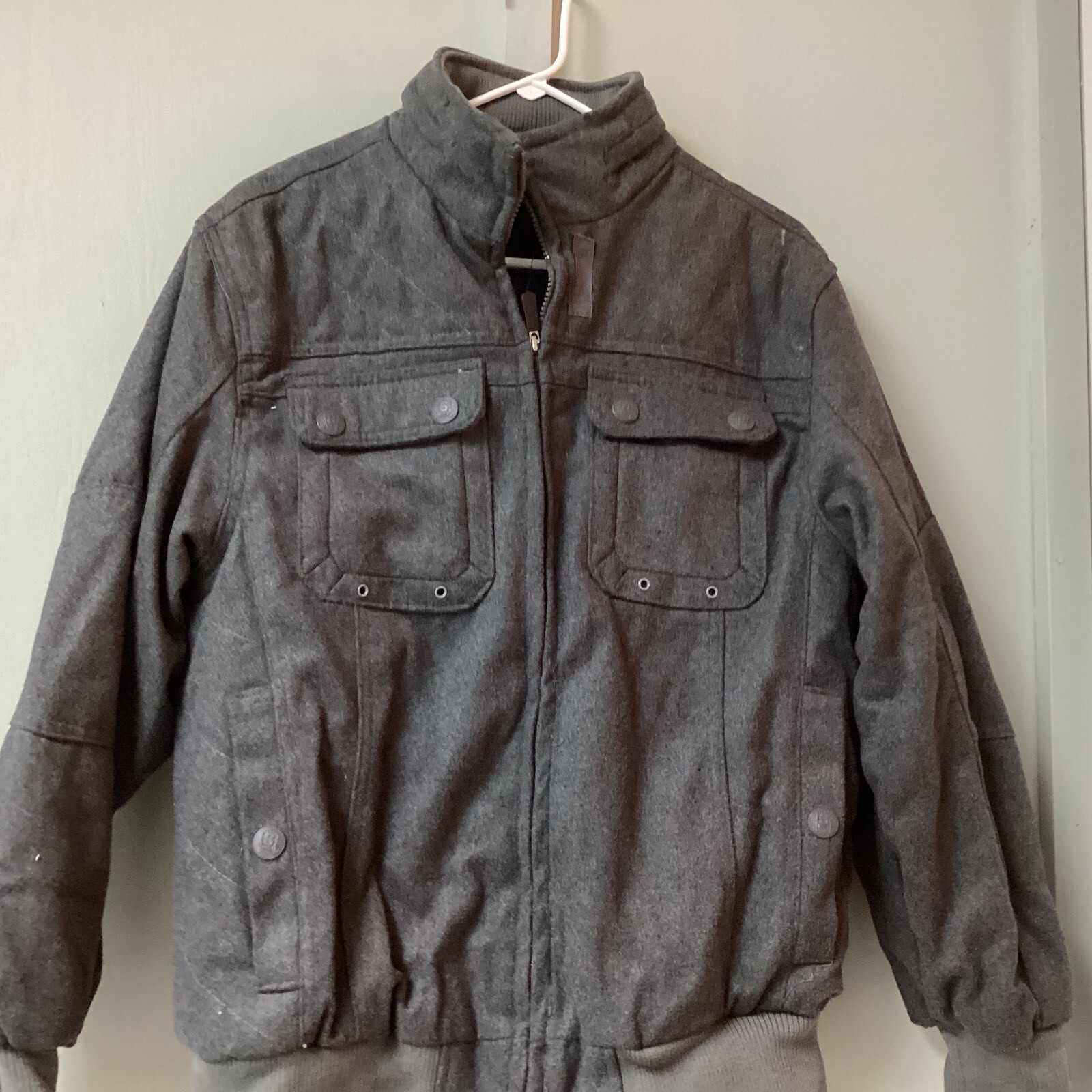 Sportier Jacket 1957 All Season Weather Tech Division Collection Sz Large Gray