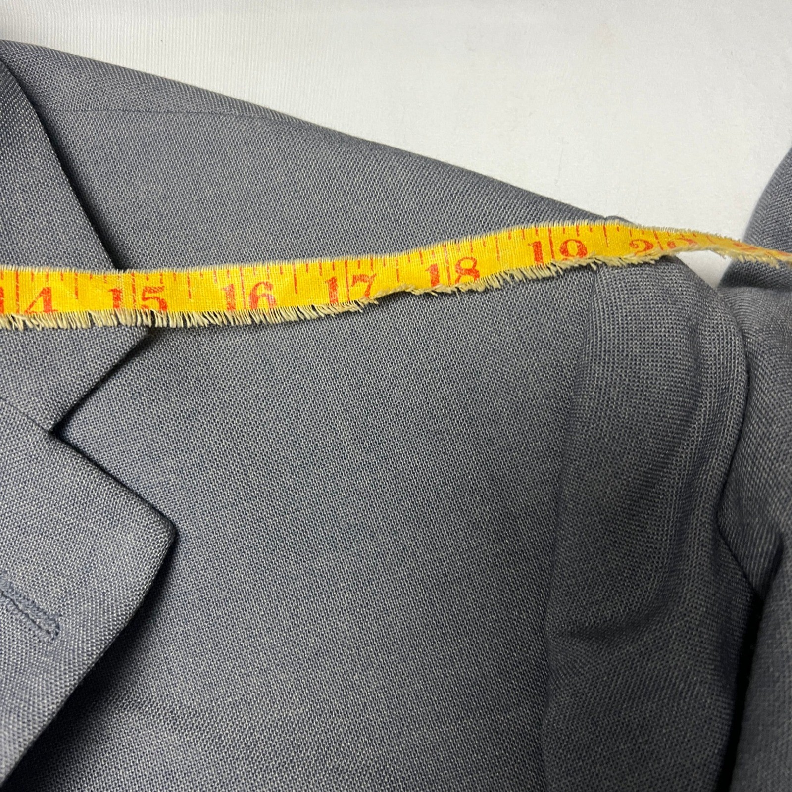 Vtg Nicklaus Dillard’s Mens Gray Two Button Blazer Sport Coat Size 42 Regular