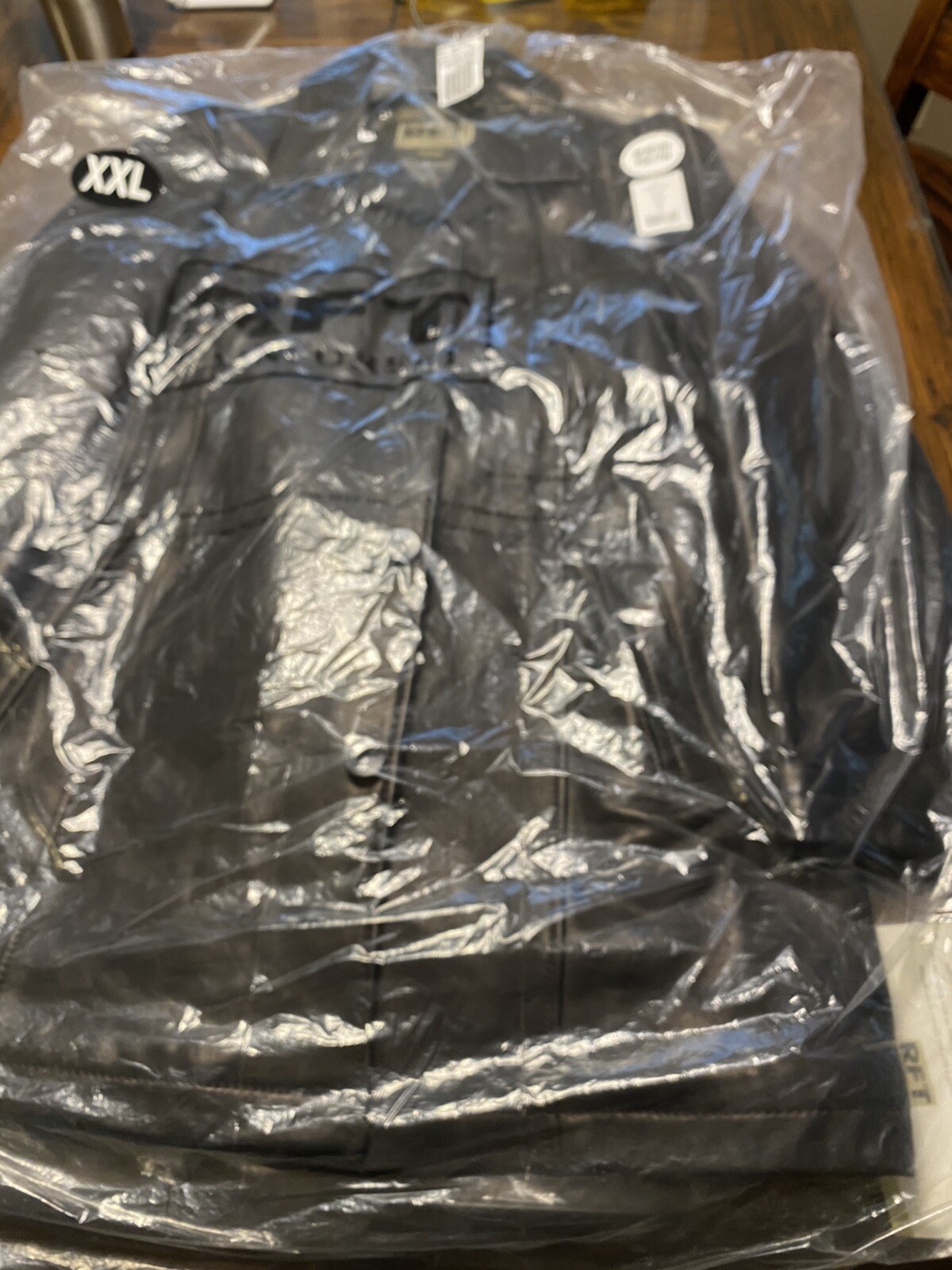 New Rainforest RFT 100% Genuine Lambskin Leather Jacket Mens XXL
