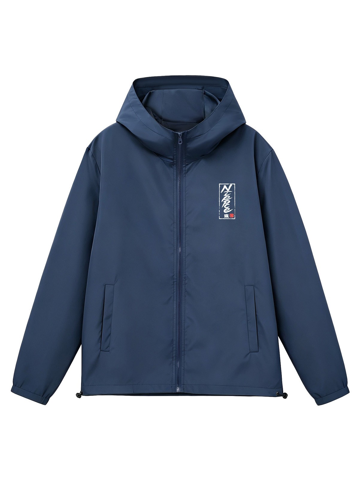 Niepce Streetwear Japanese Rising Oceans Windbreaker Jacket for Men