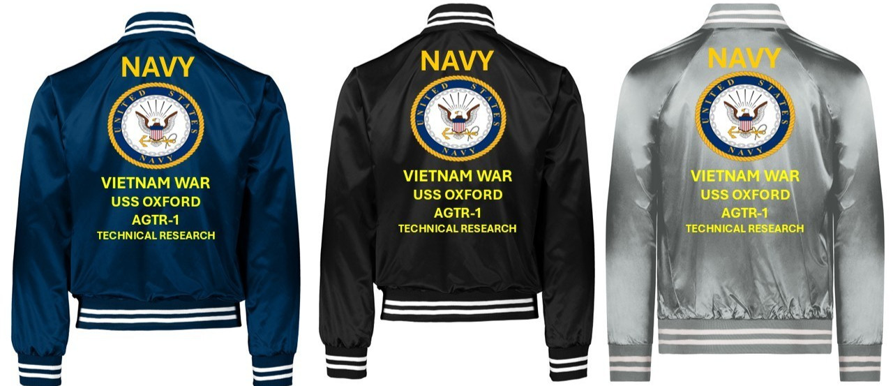 VIETNAM* USNS CORPUS CHRISTI BAY * SI*VINYL*SATIN JACKET*NAVY OFFICIAL LICENSE