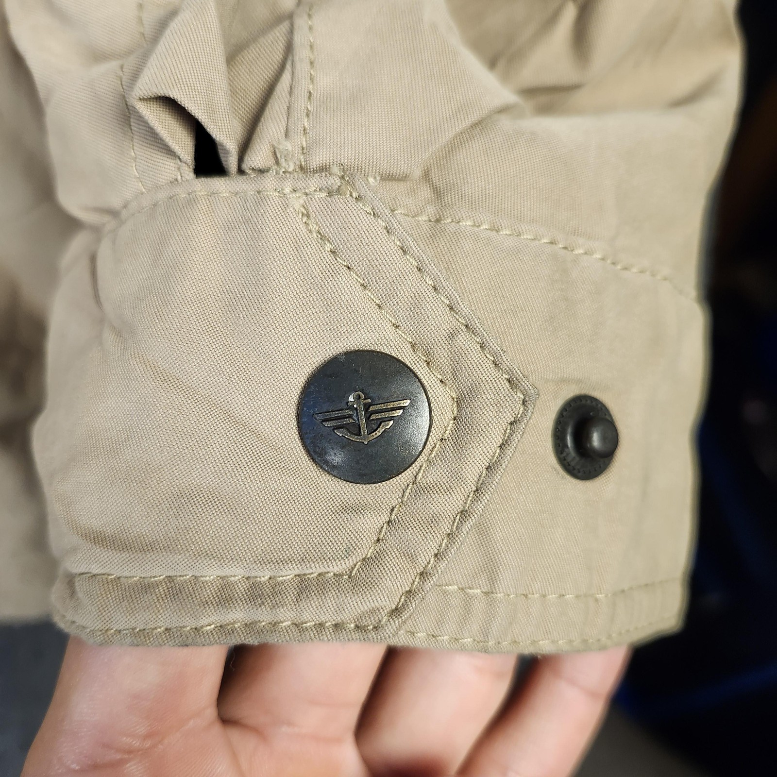 Dockers Jacket Mens XL Full Zip Quilted Lined Casual Coat Pockets