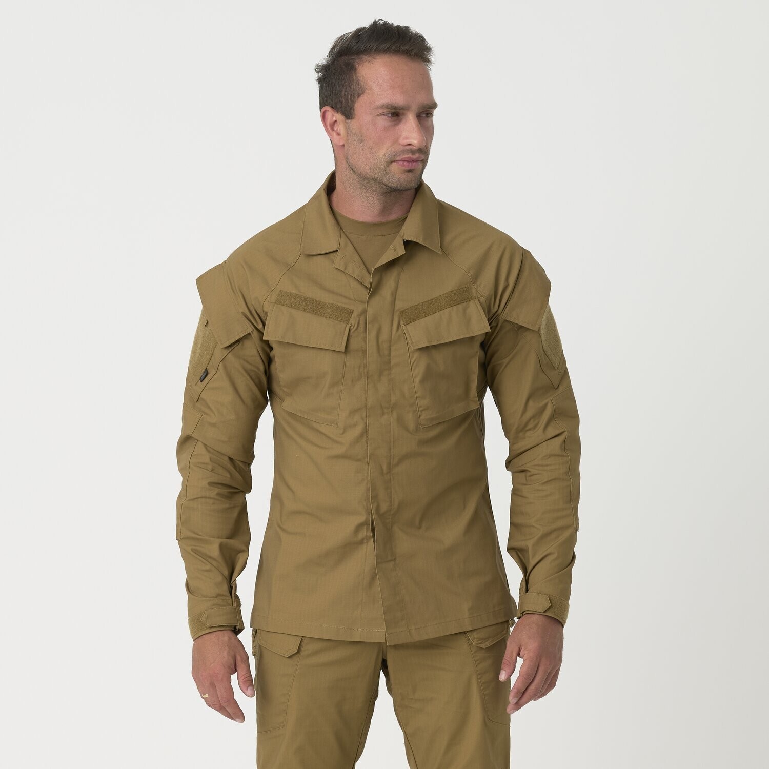 Helikon-Tex RAID Shirt Combat Field Jacket Army DNC Tiger Stripe Rhodesian Camo