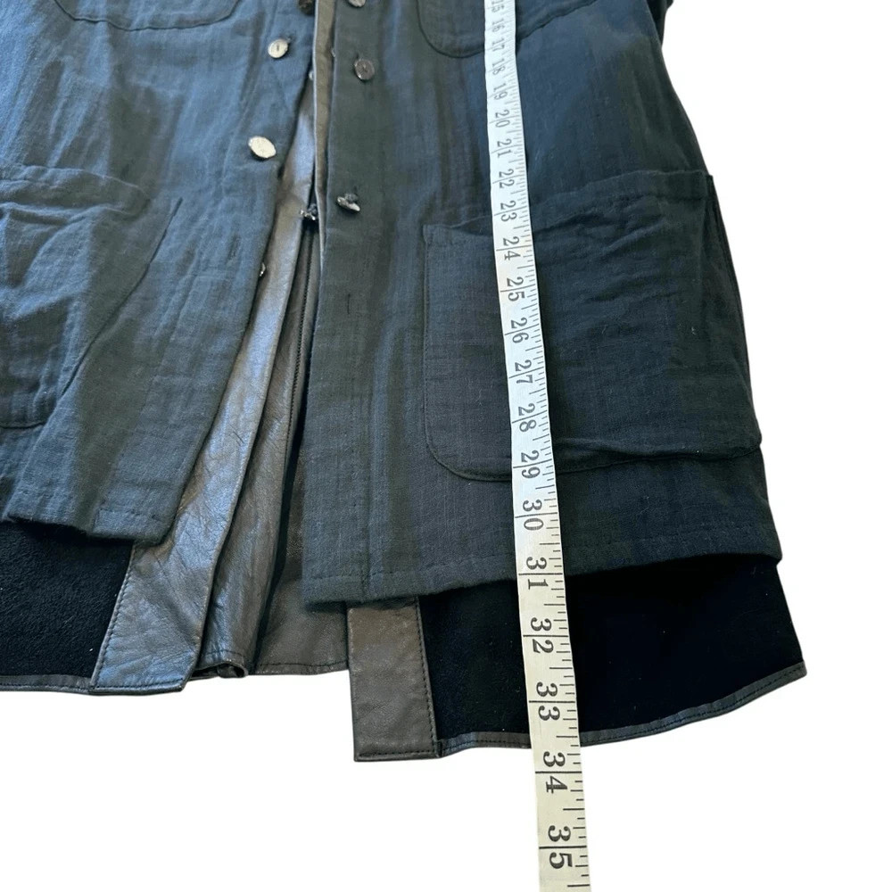 No, No, Yes The Leather Tailor Laboratory Double Sided Coat (READ DESCRIP)
