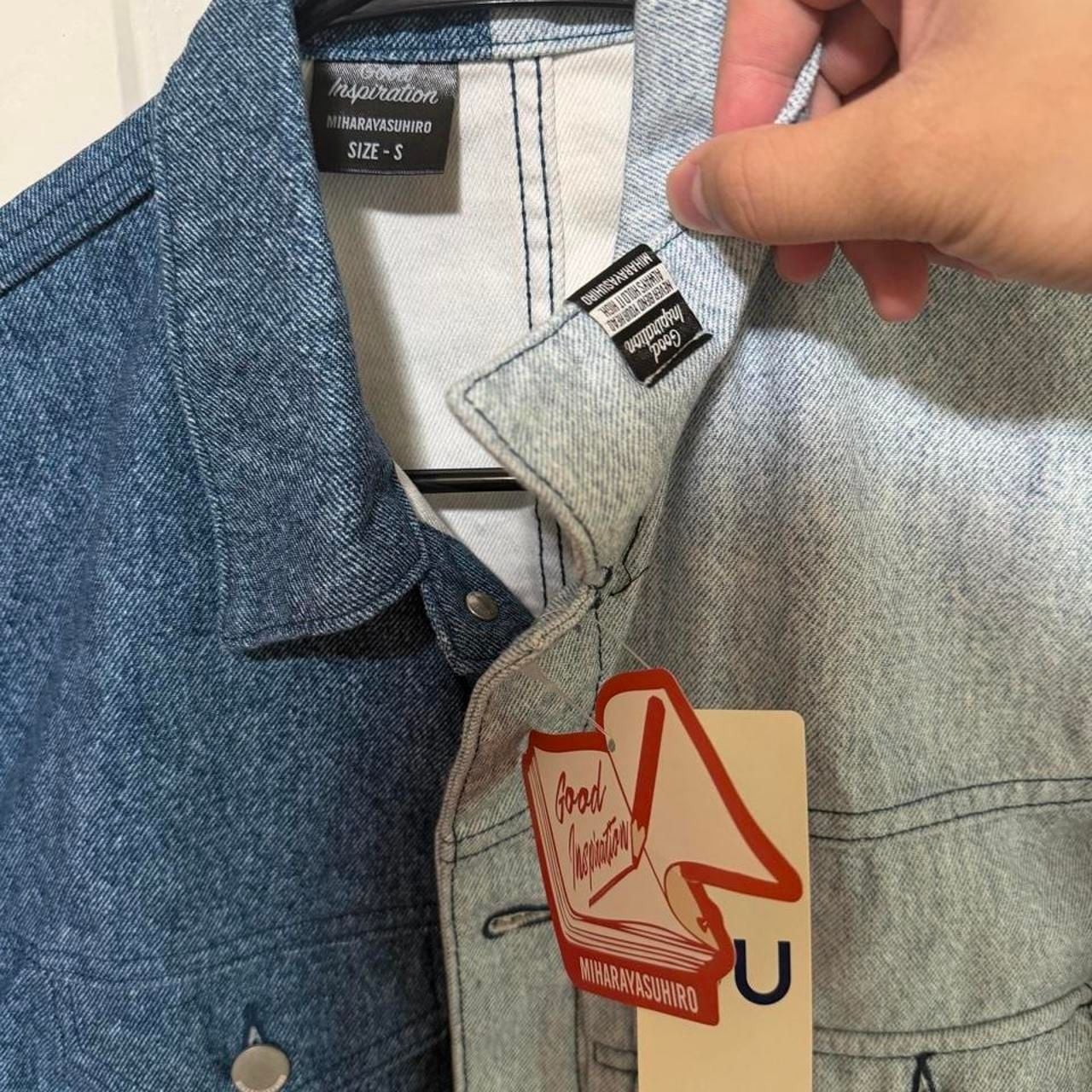 Maison Mihara Yasuhiro x GU Two-Tone Denim Jacket